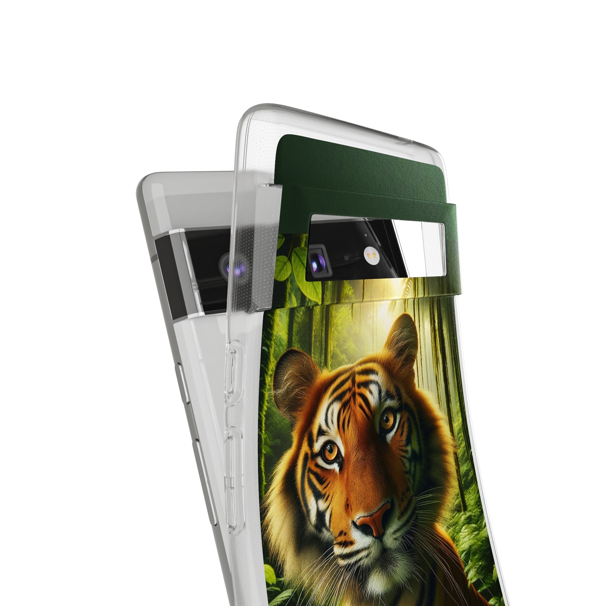 Curious Tiger - Soft Phone Cases