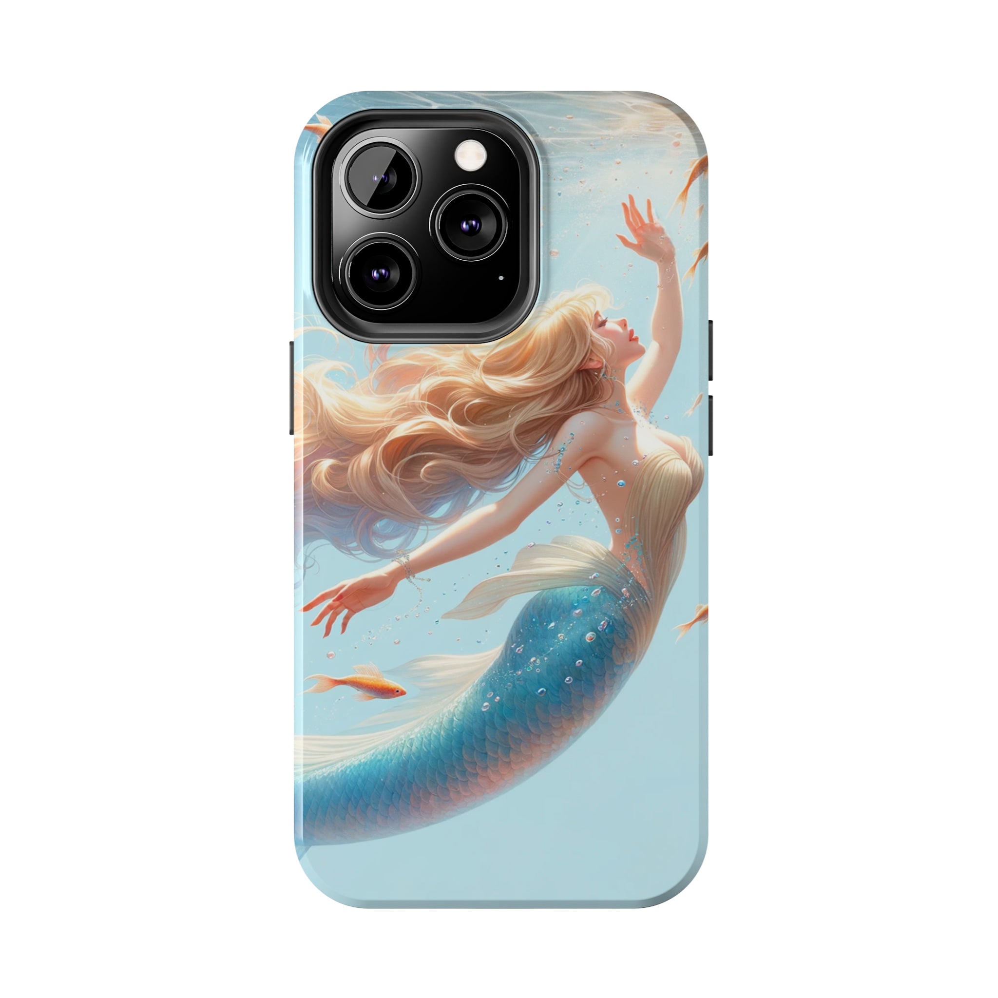 Blond mermaid - Tough Phone Case