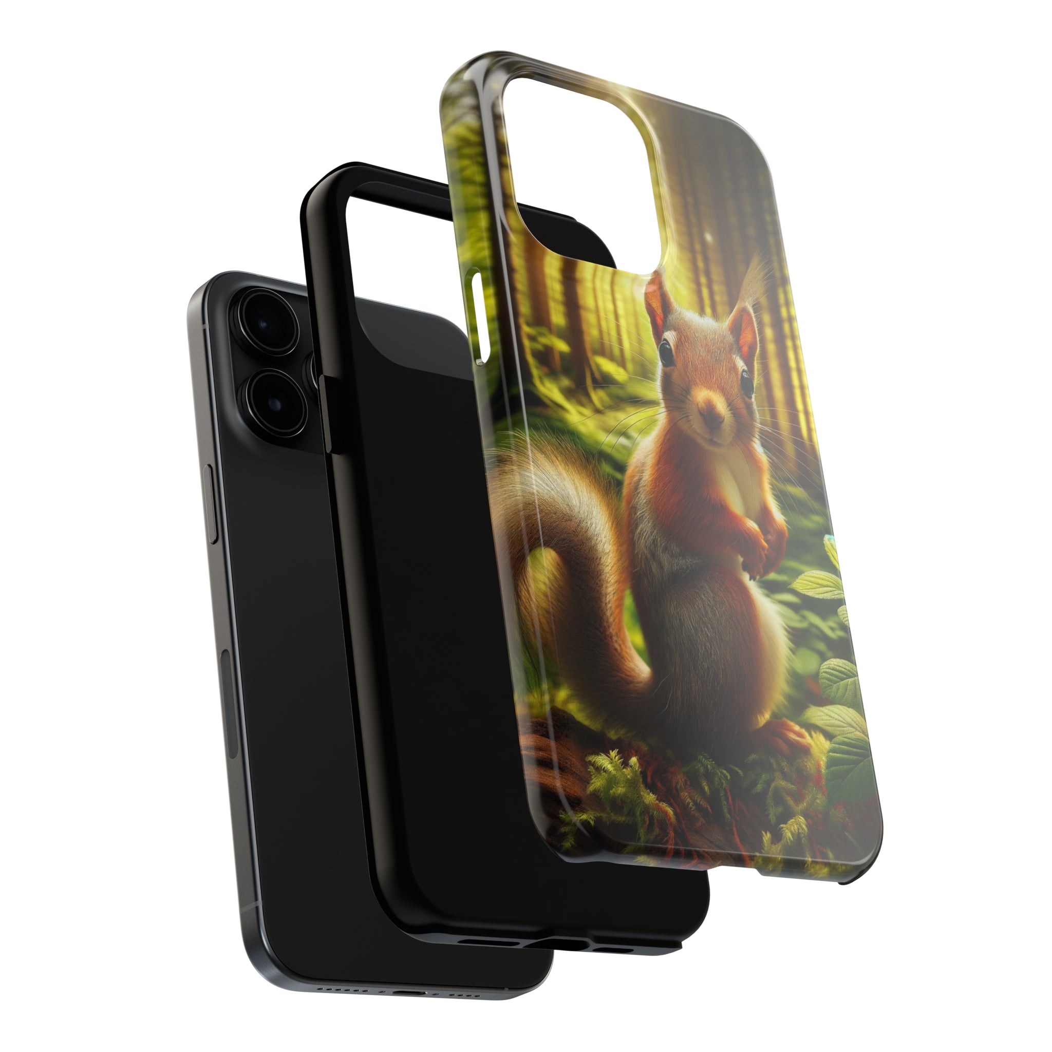 Curious squirrel - Tough Phone Case