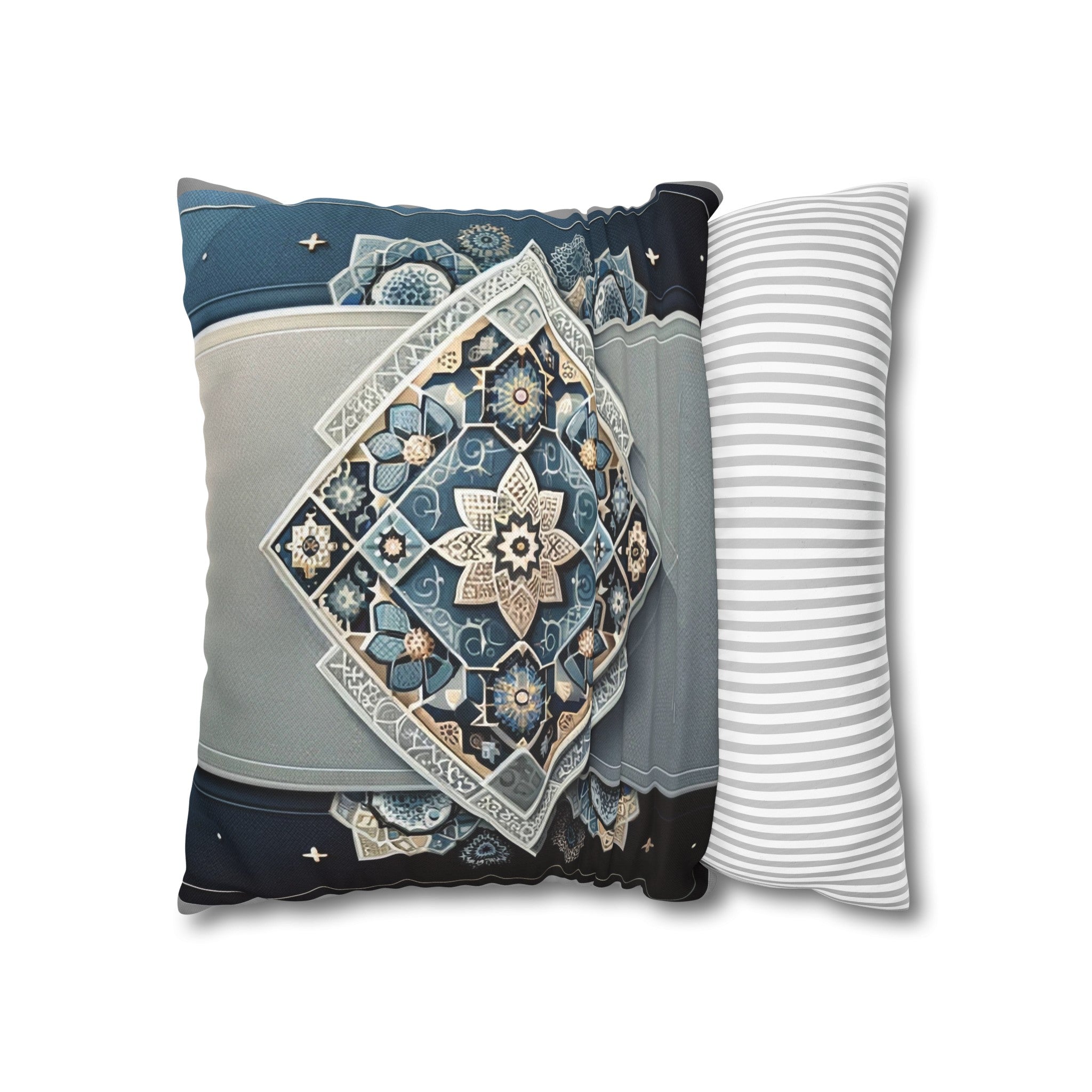 Islamic Art 7 - Polyester Square Pillowcase