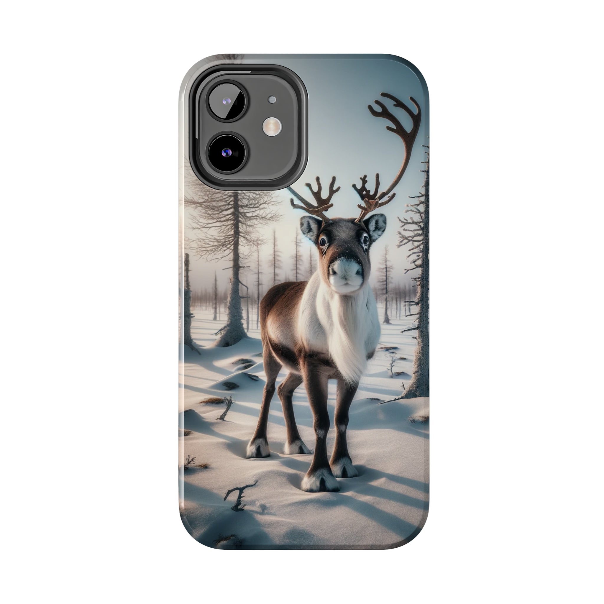 Curious reindeer - Tough Phone Case