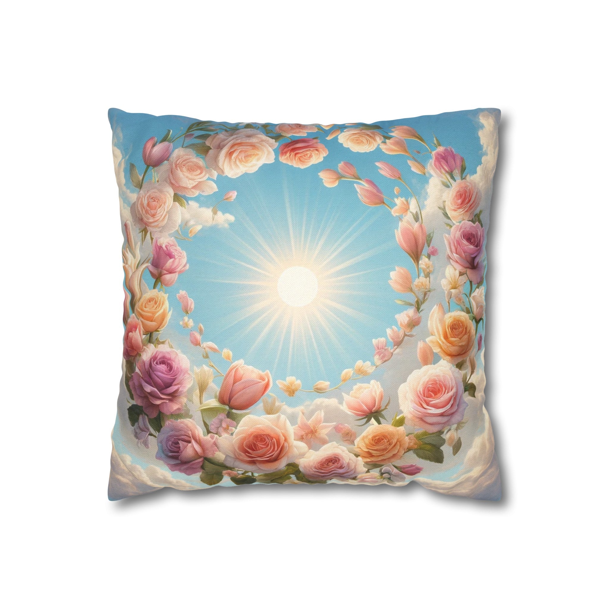 Roses (2) - Polyester Square Pillowcase