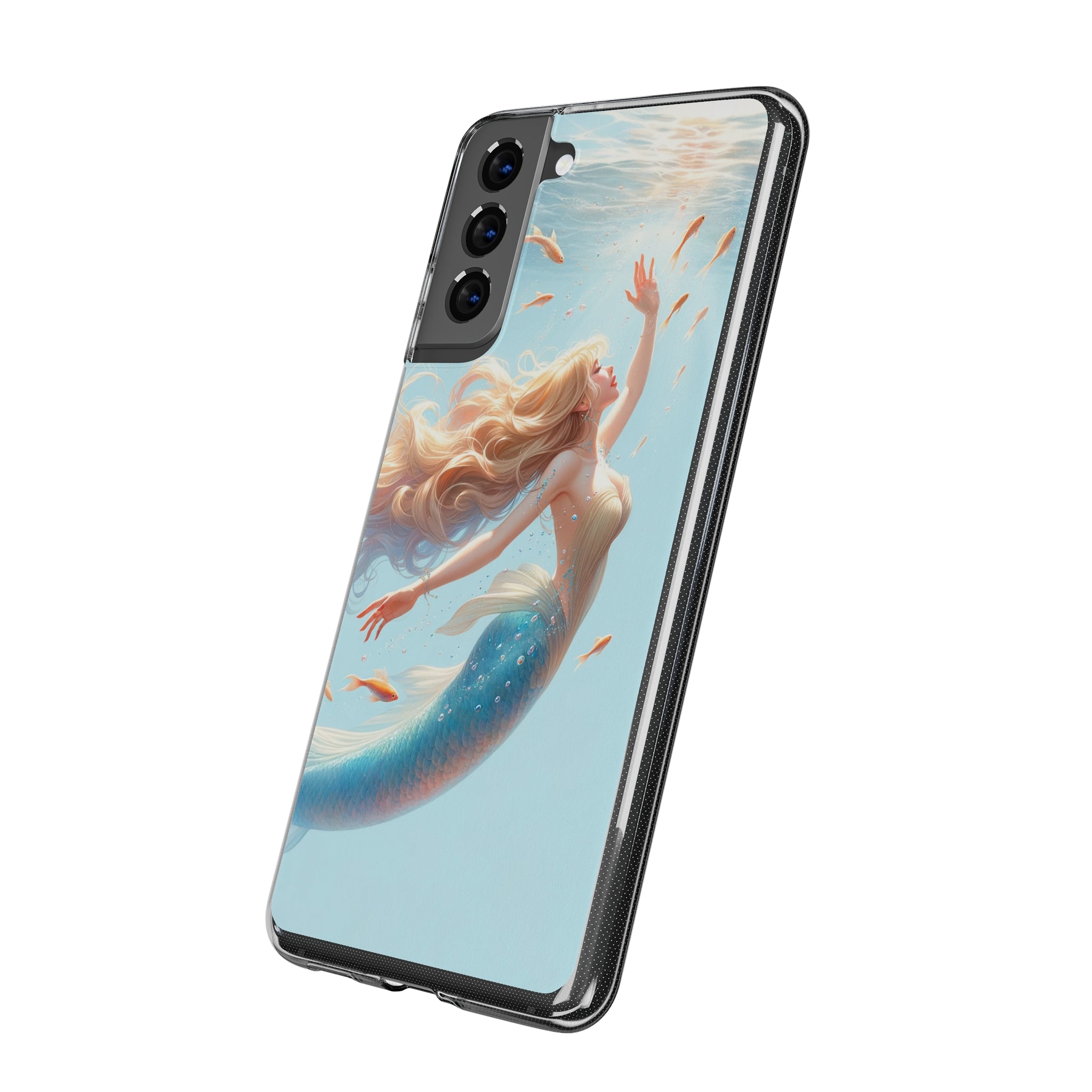 Blond Mermaid - Soft Phone Case