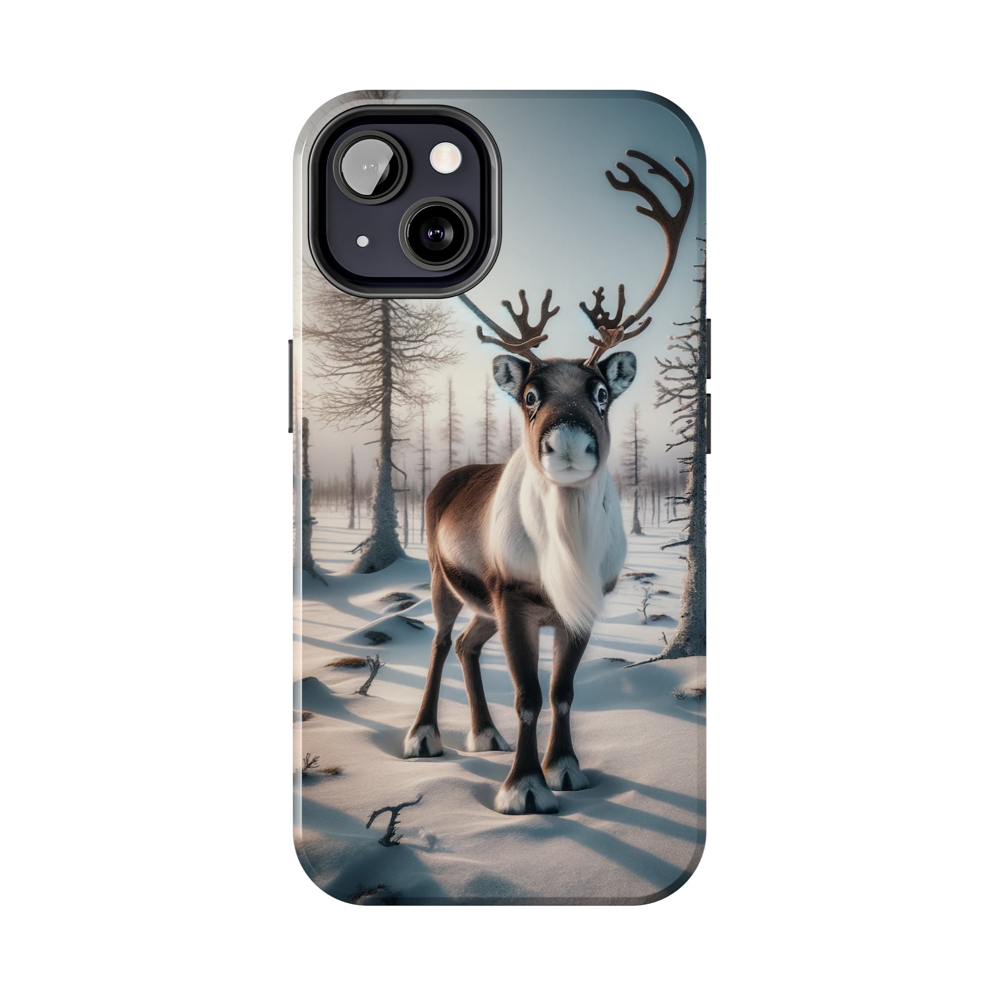 Curious reindeer - Tough Phone Case