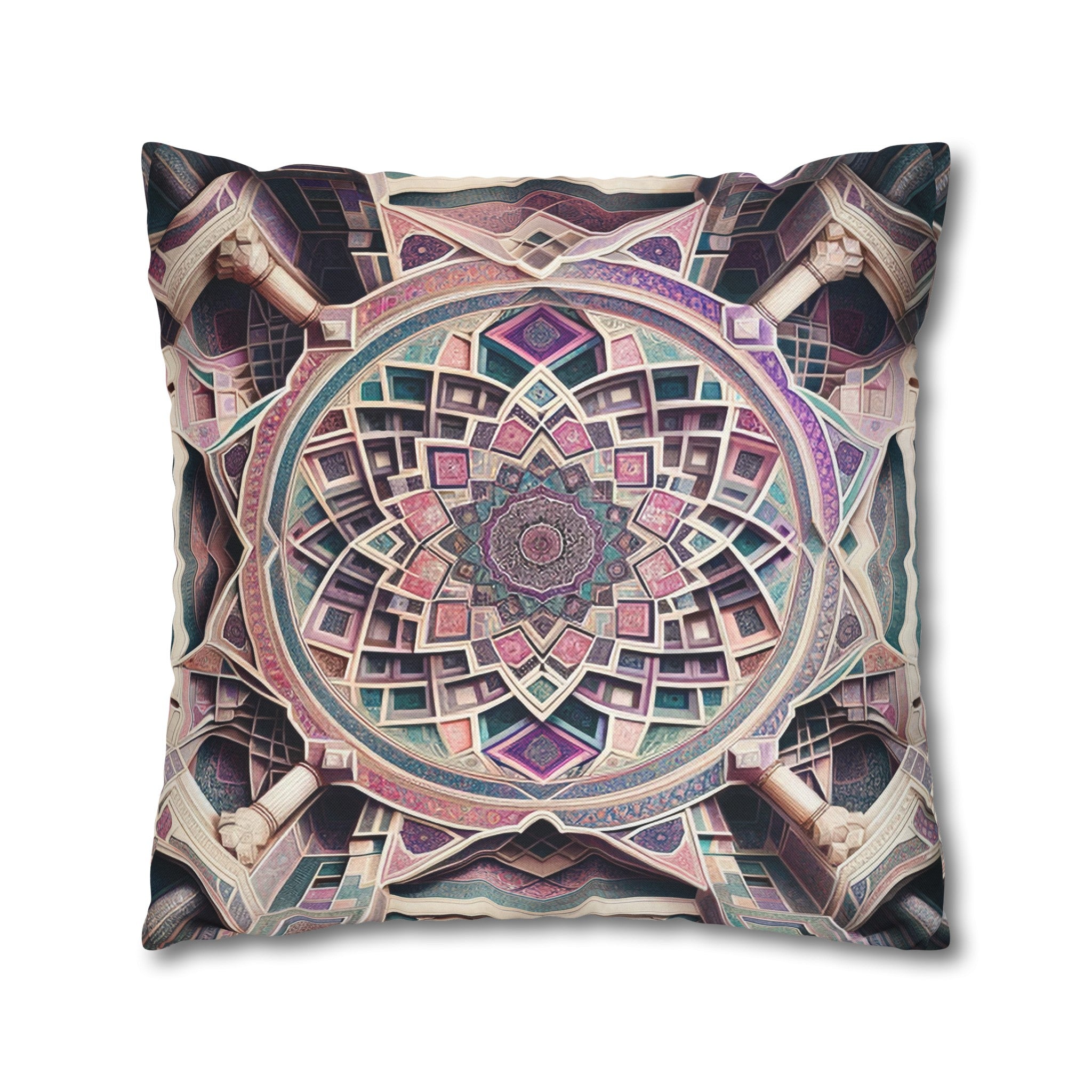 Persian Art 6 - Polyester Square Pillowcase