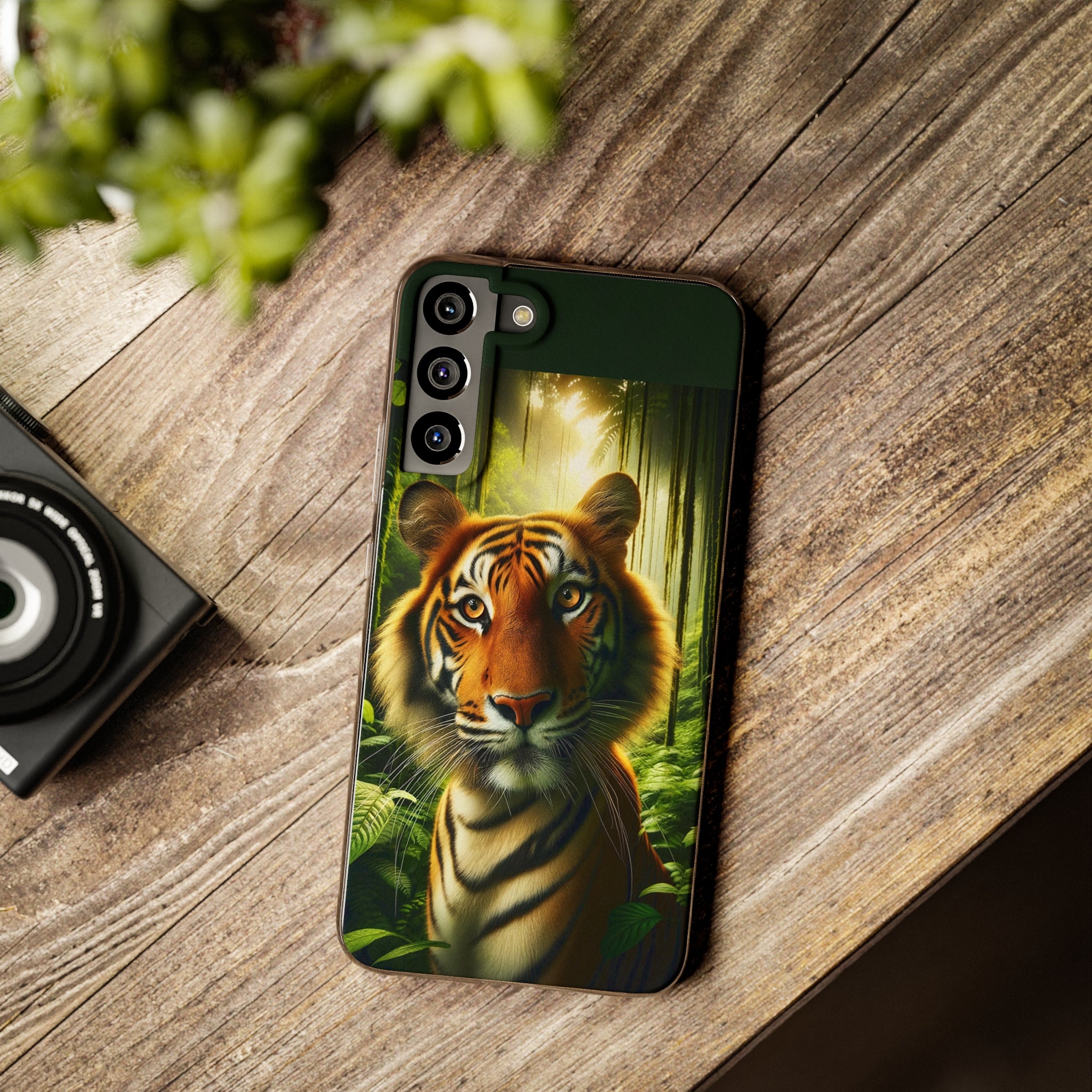 Curious Tiger - Soft Phone Cases