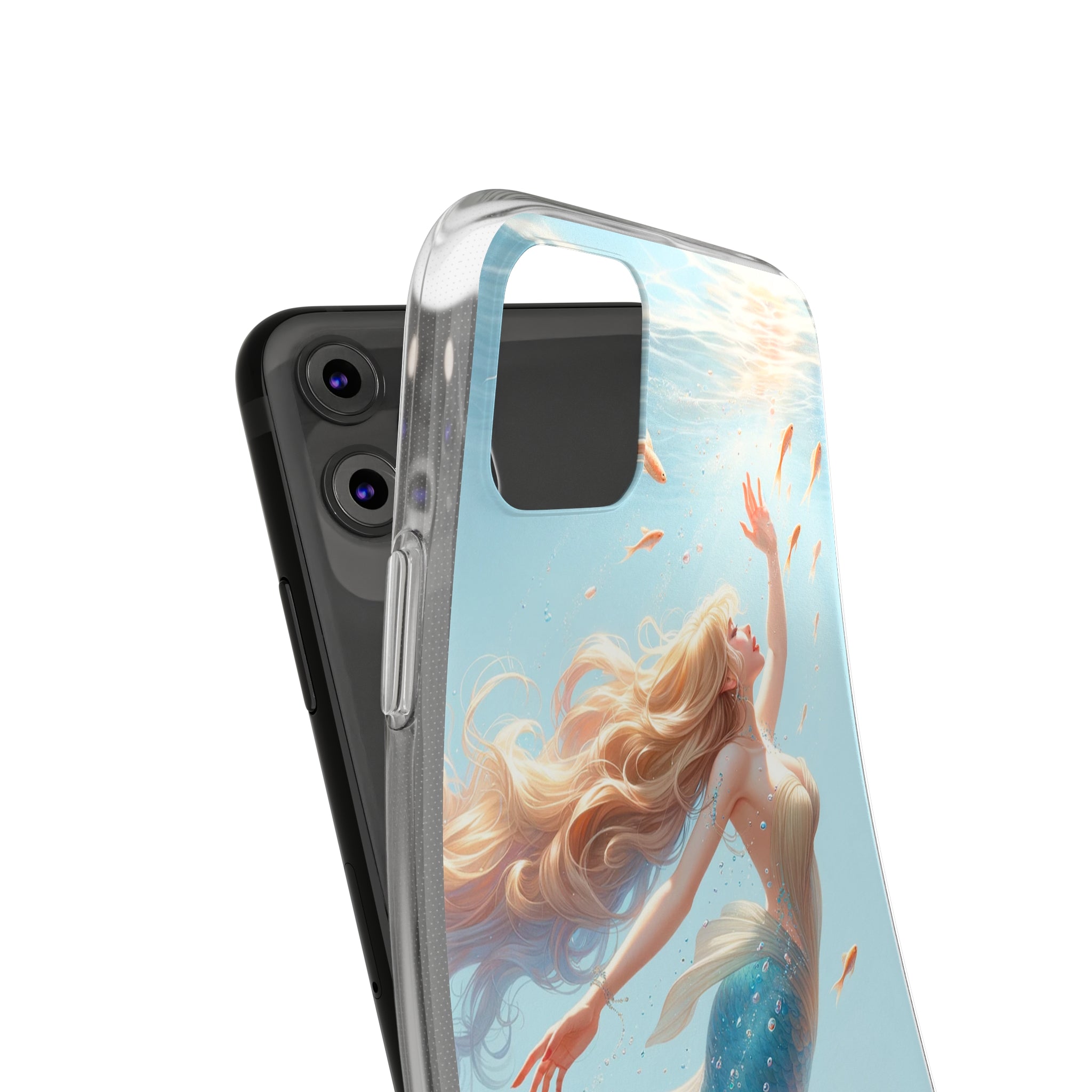 Blond Mermaid - Soft Phone Case