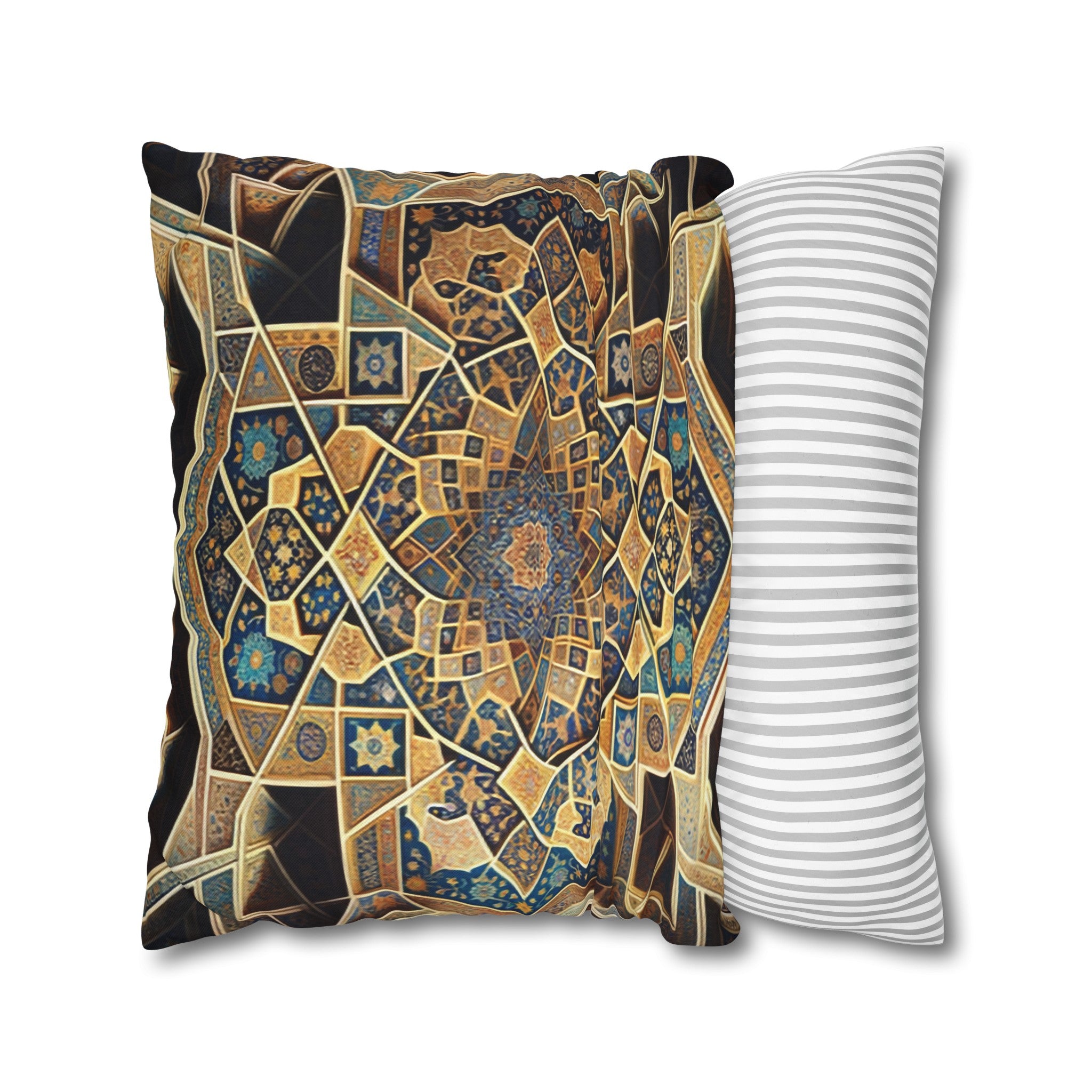 Persian Art (3) - Polyester Square Pillowcase