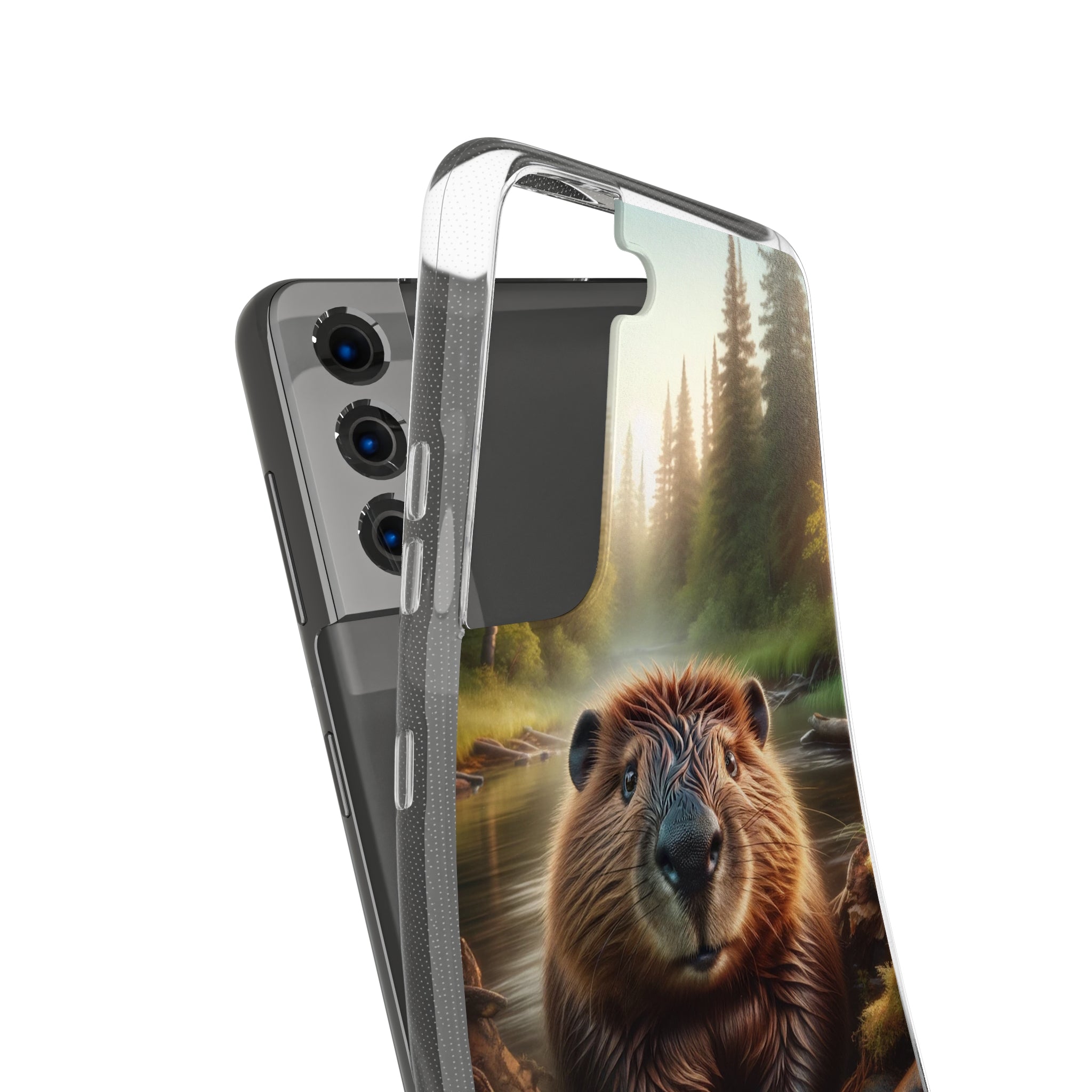 Sad Beaver - Soft Phone Case