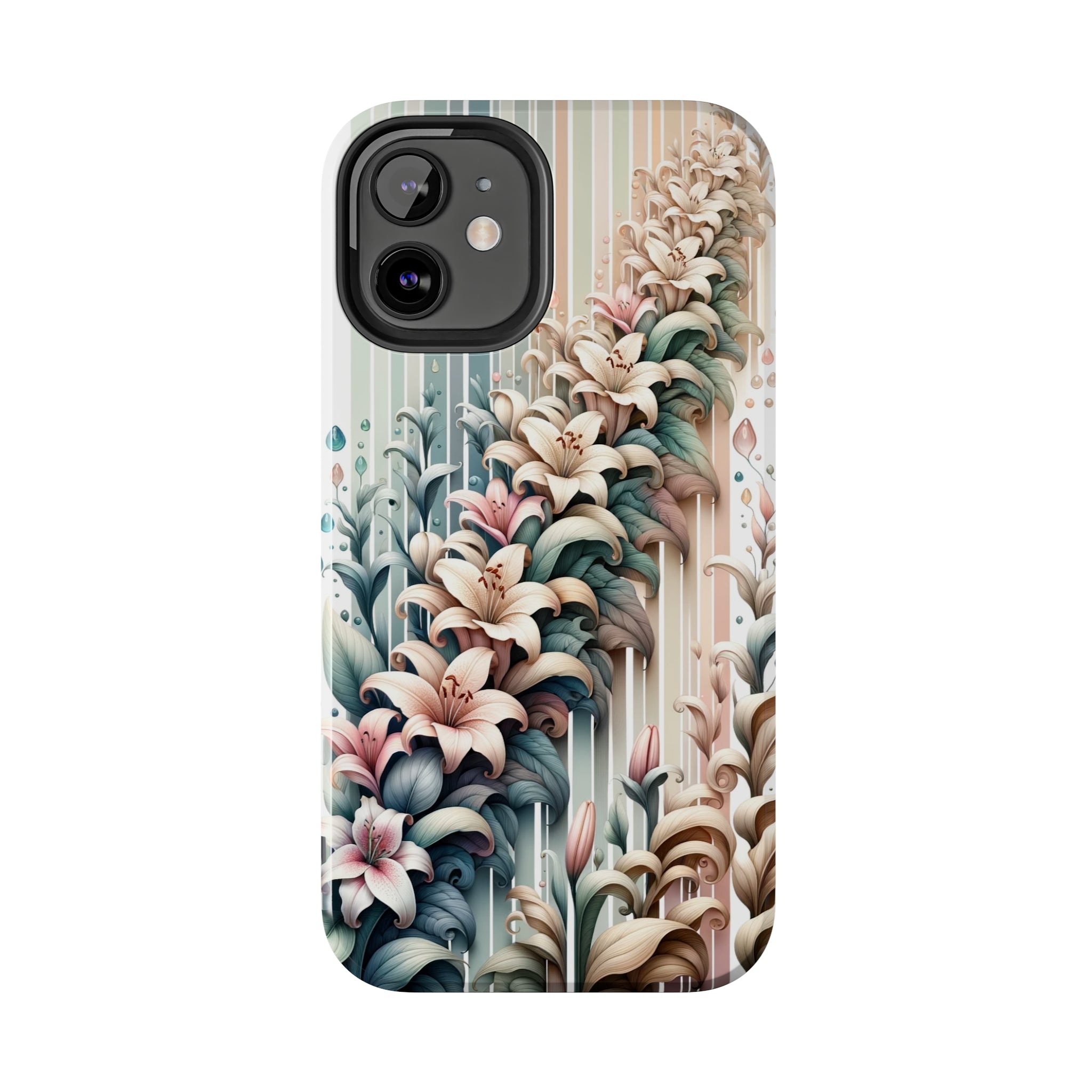 Pastel lilies - Tough Phone Case