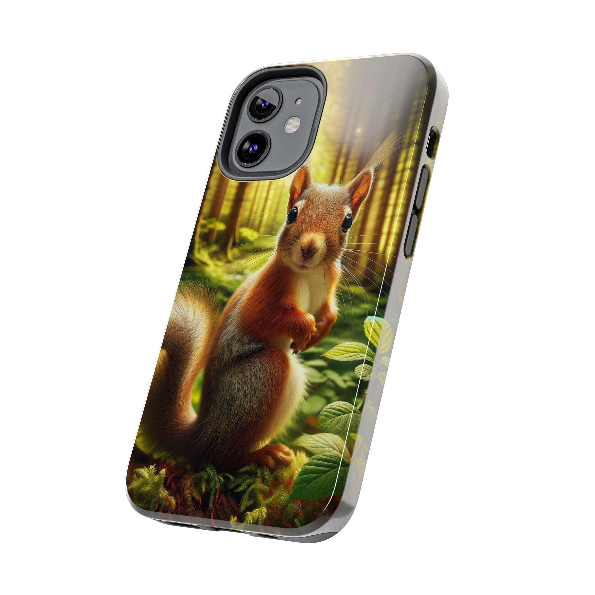 Curious squirrel - Tough Phone Case