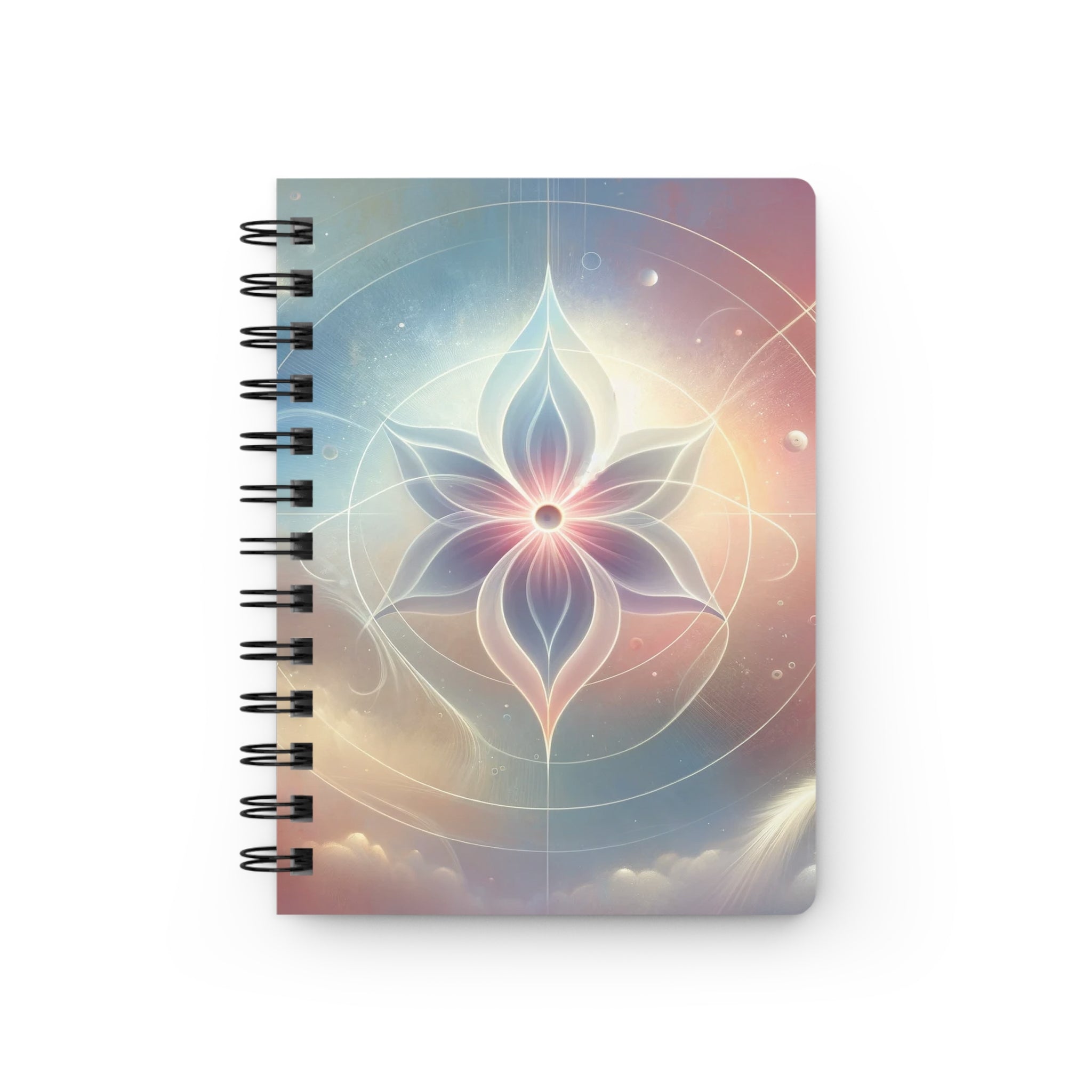 A pastel coloured star 2 - Spiral Notebook