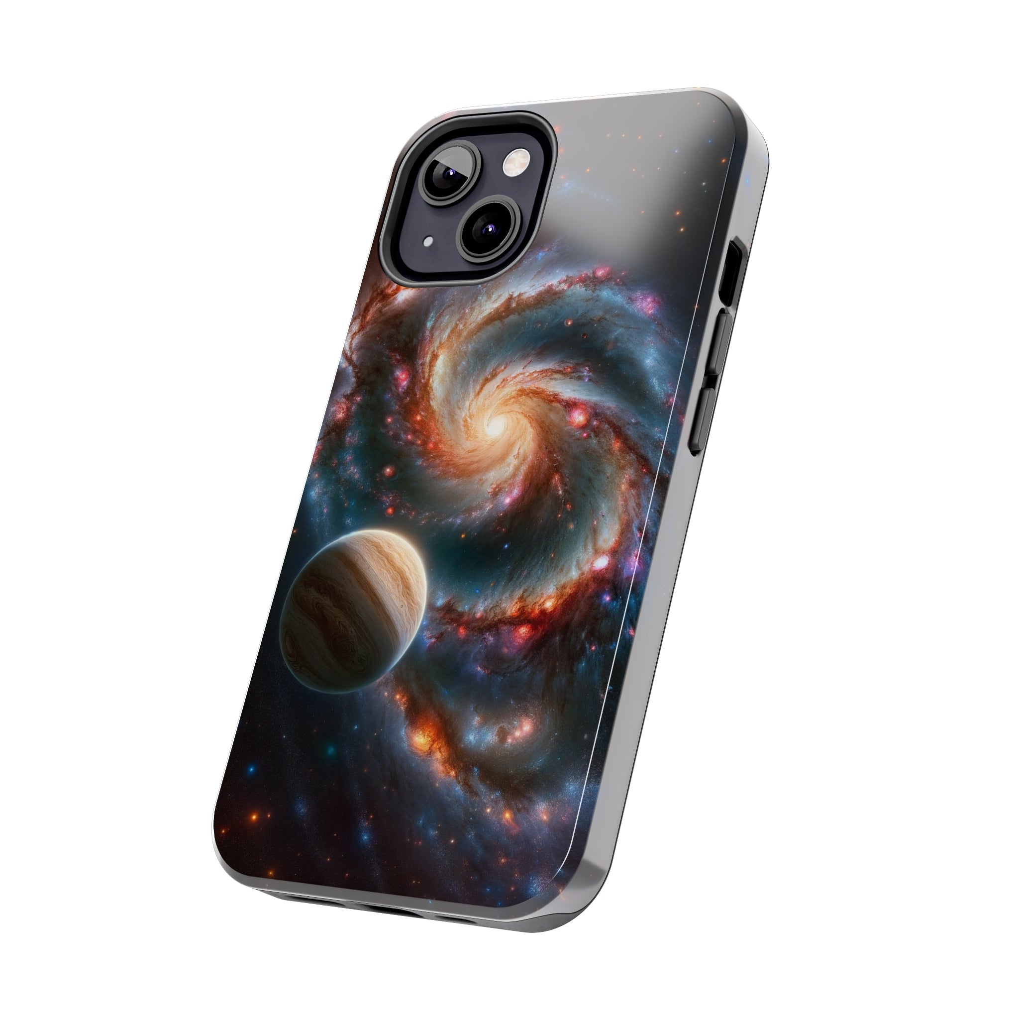 Yellow planet and wormhole - Tough Phone Case