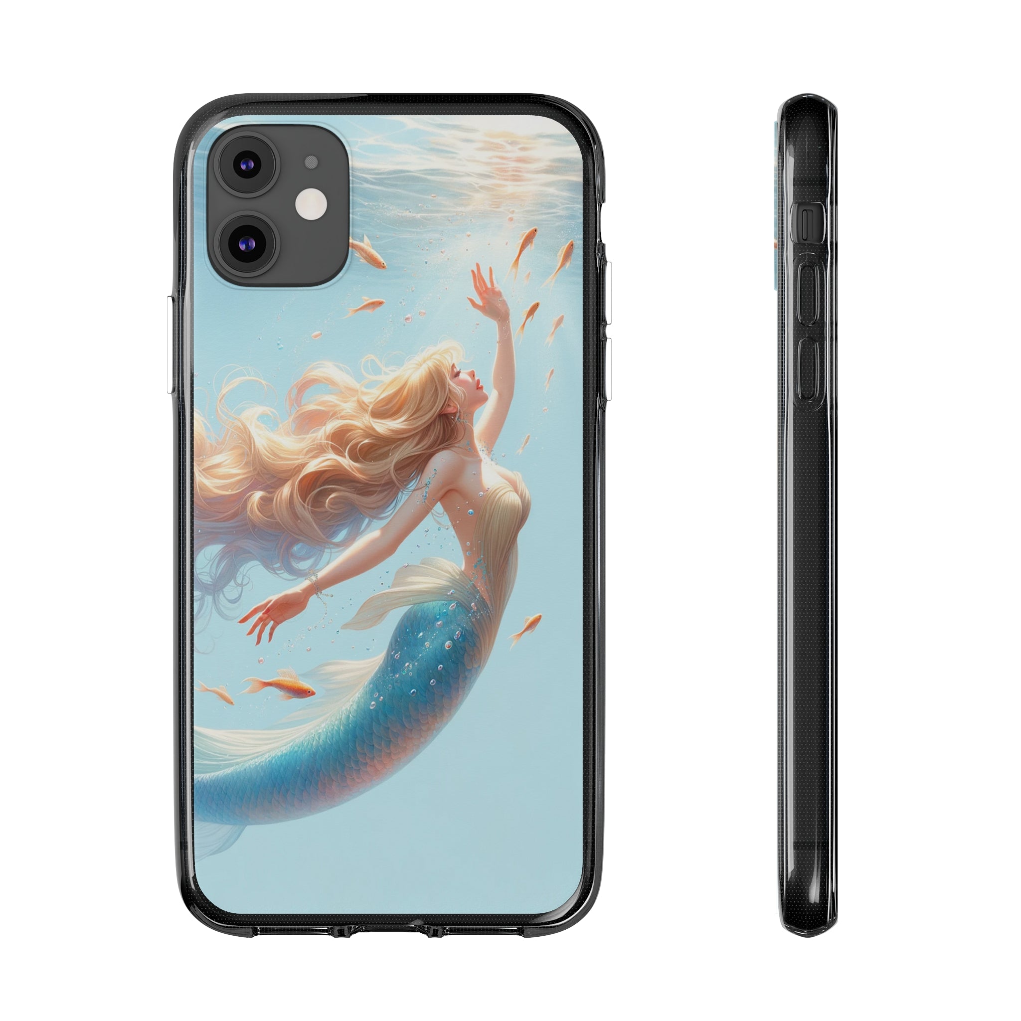 Blond Mermaid - Soft Phone Case