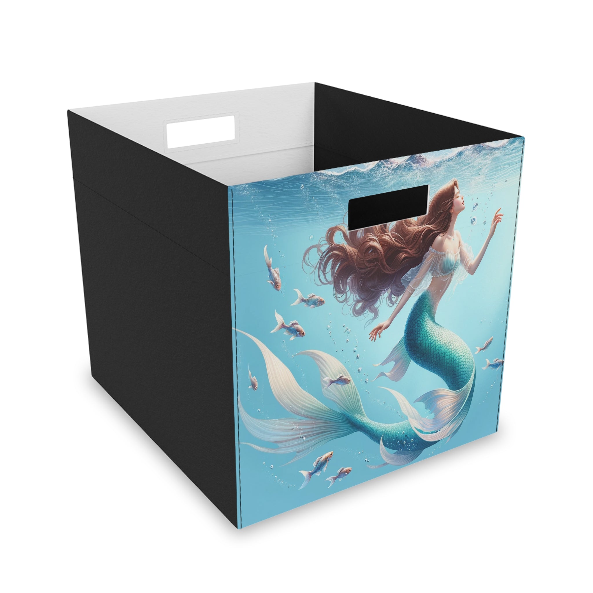 Mermaid with brown hair 2 - Storage Box