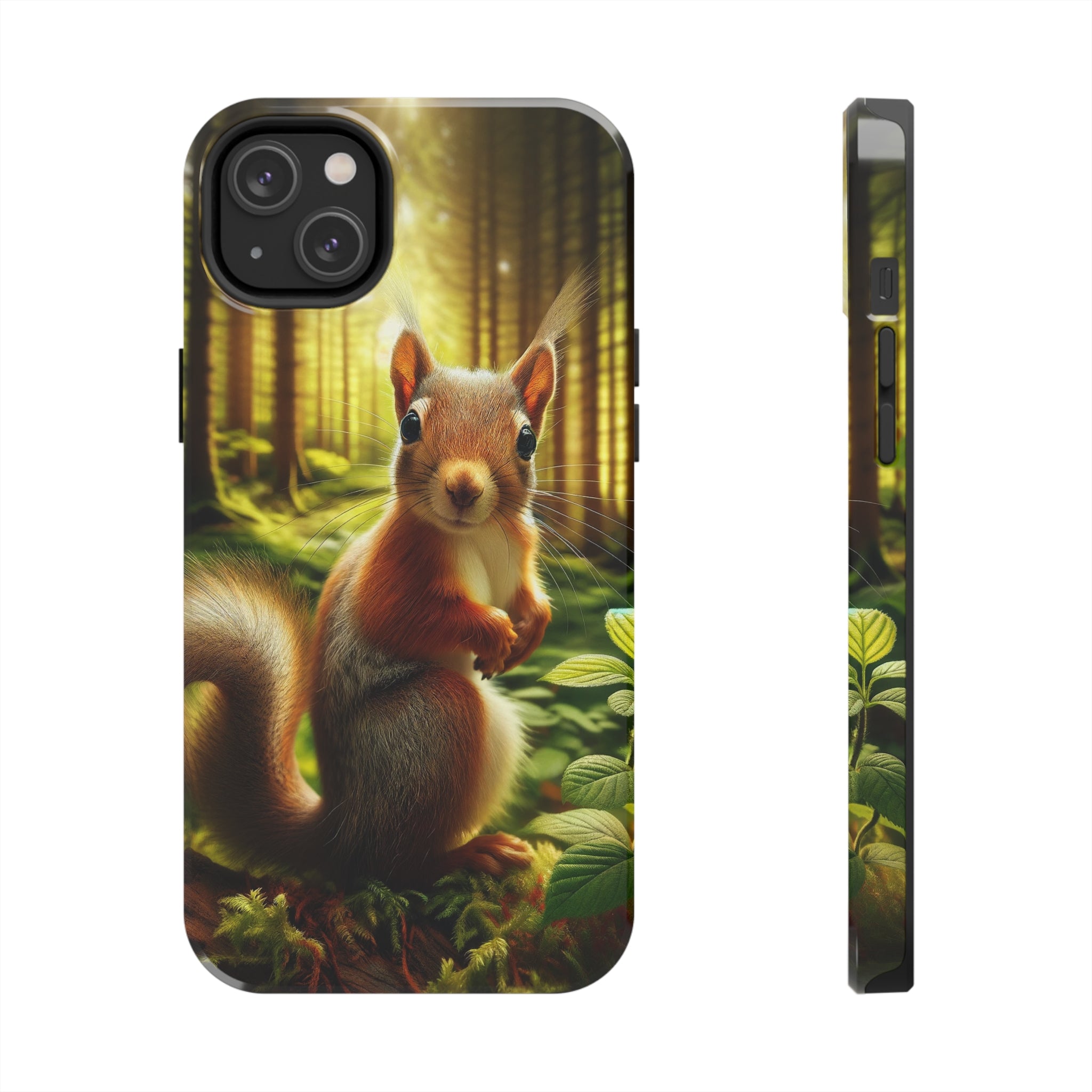 Curious squirrel - Tough Phone Case