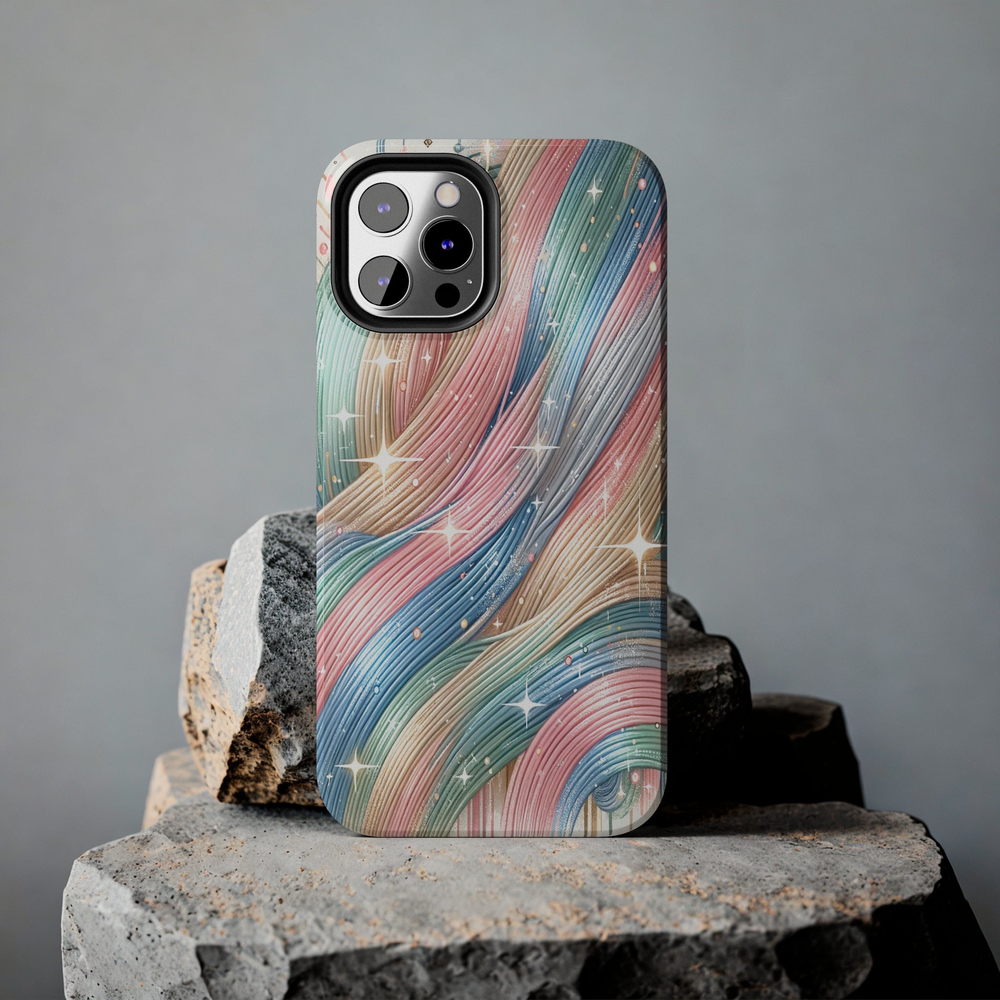 Pastel strokes - Tough Phone Case