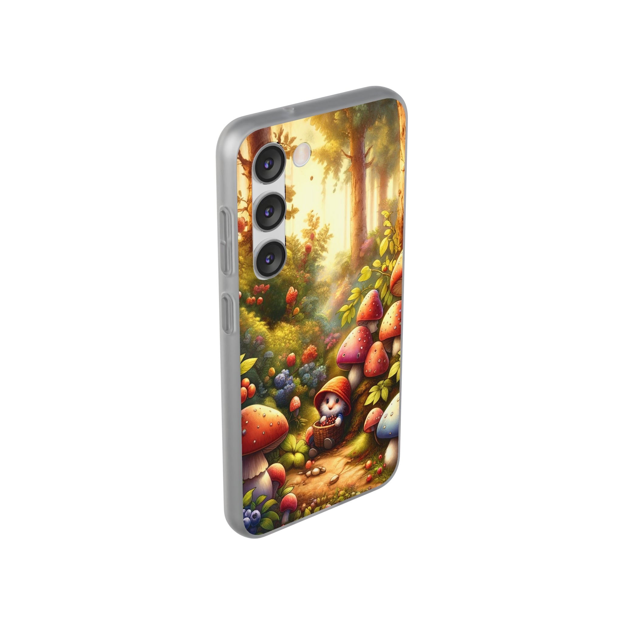 Gnome and mushrooms - Flexi Case (Samsung only)