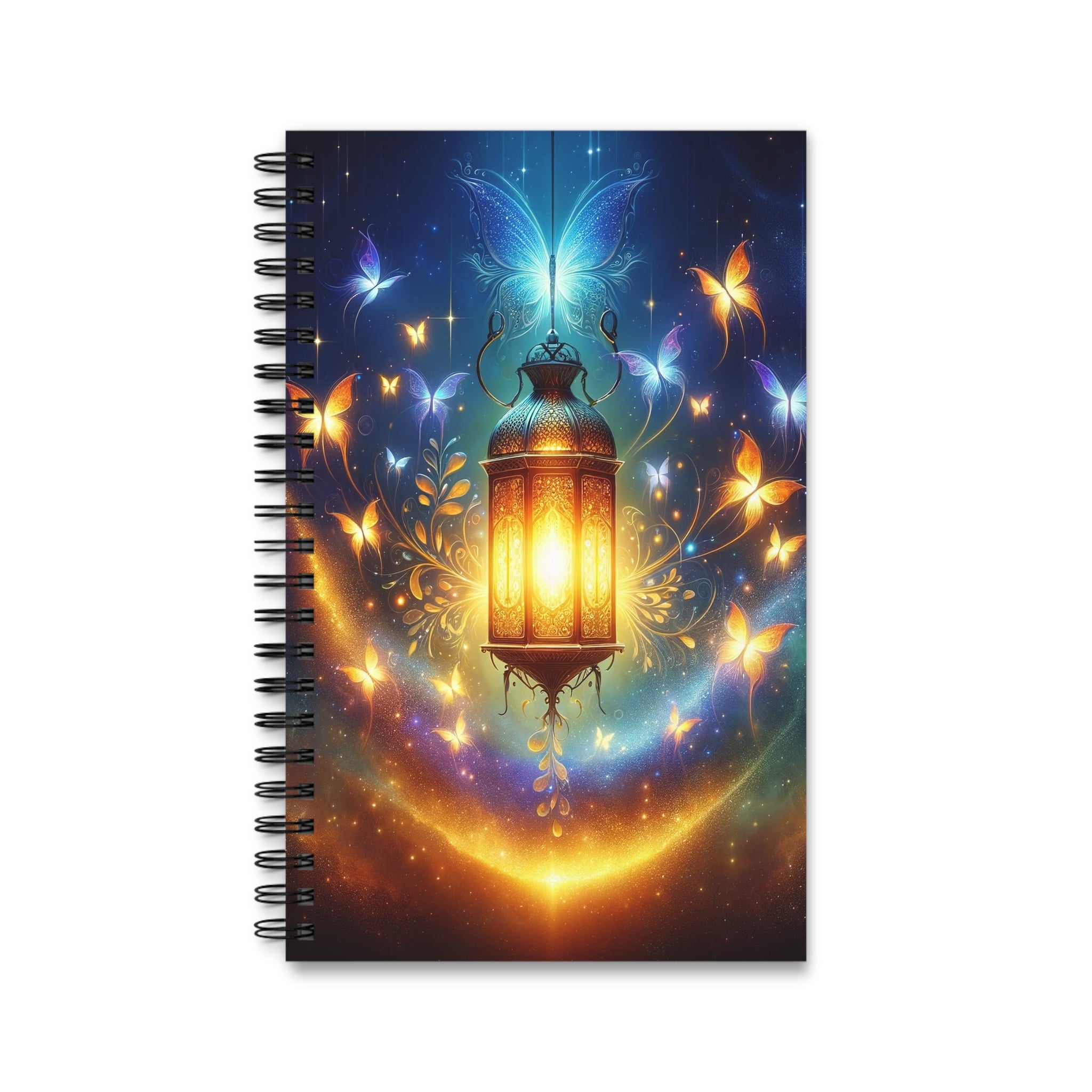 Light & Butterflies Lamp - Spiral Journal (EU)