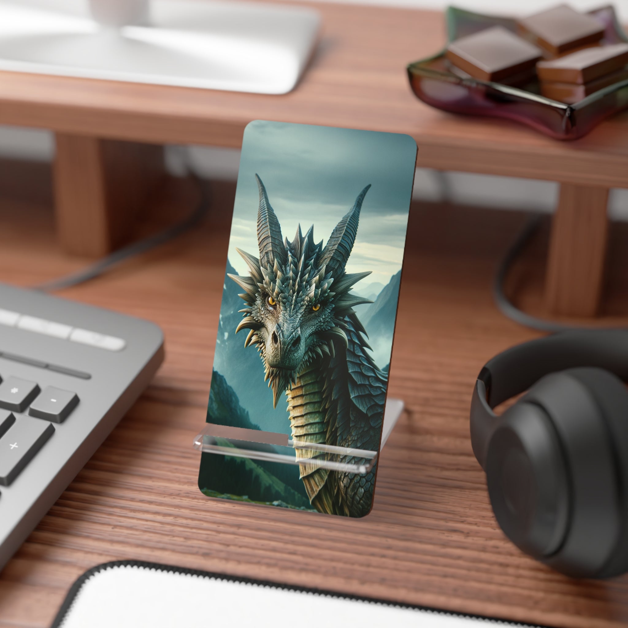 Green dragon - Smartphone Stand