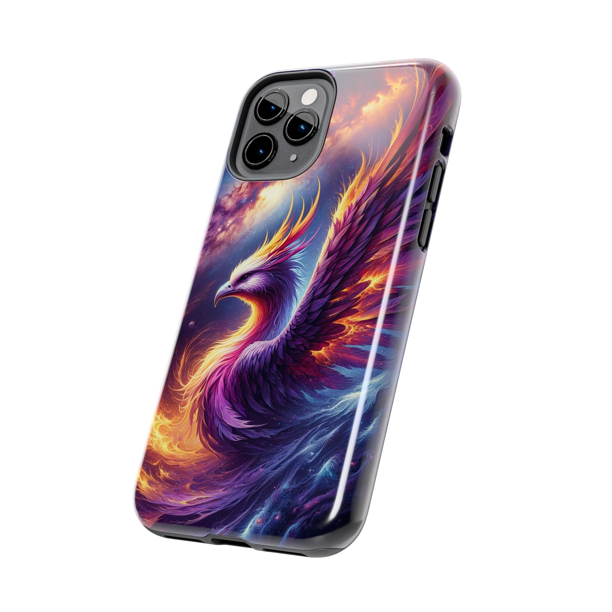 Purple Phoenix - Tough Phone Case