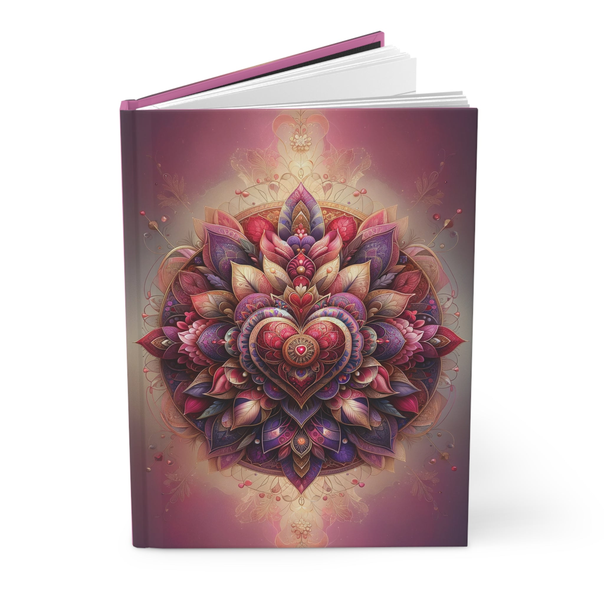 Pink Mandala - Hardcover Notebook