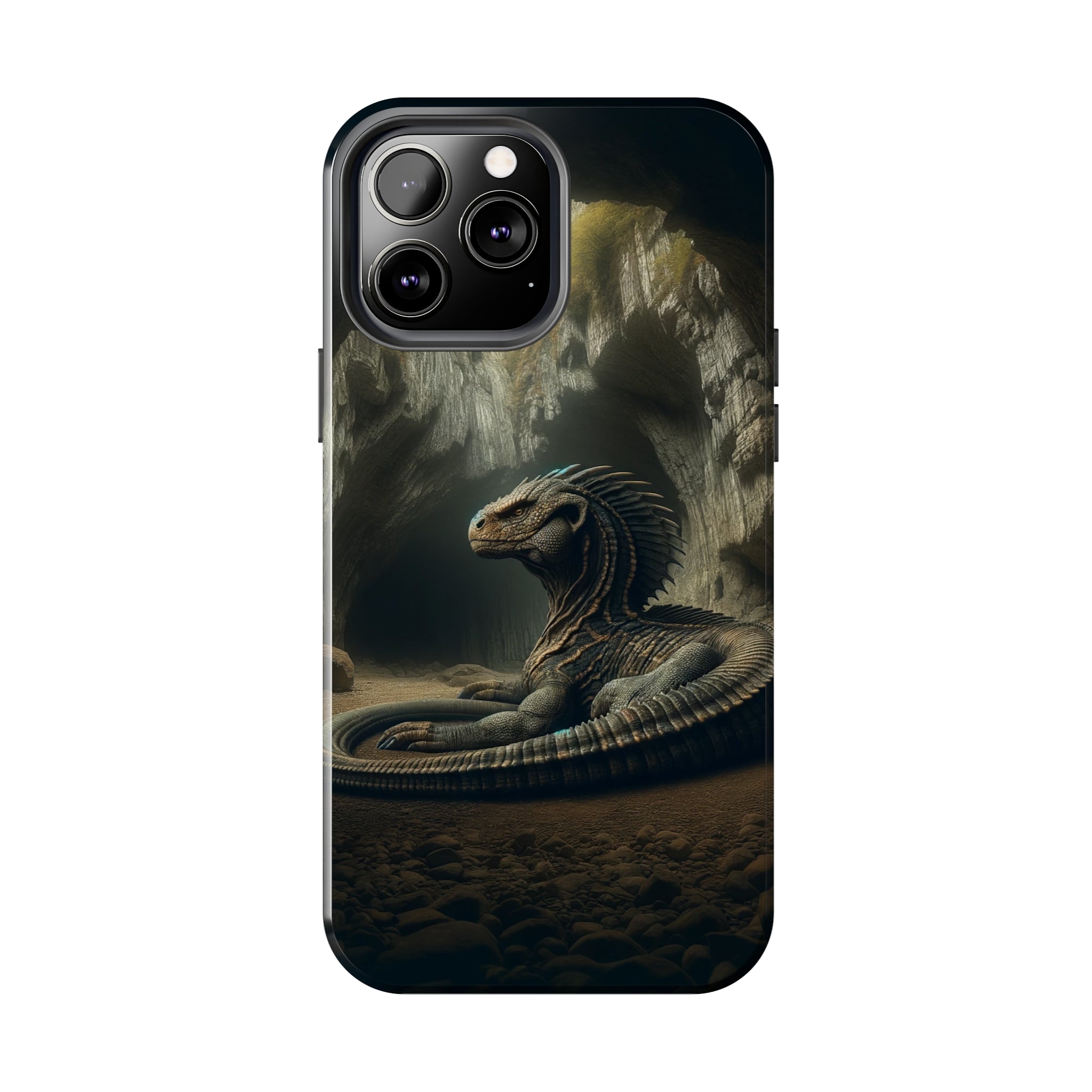 Basilisk in a cave - Tough Phone Case