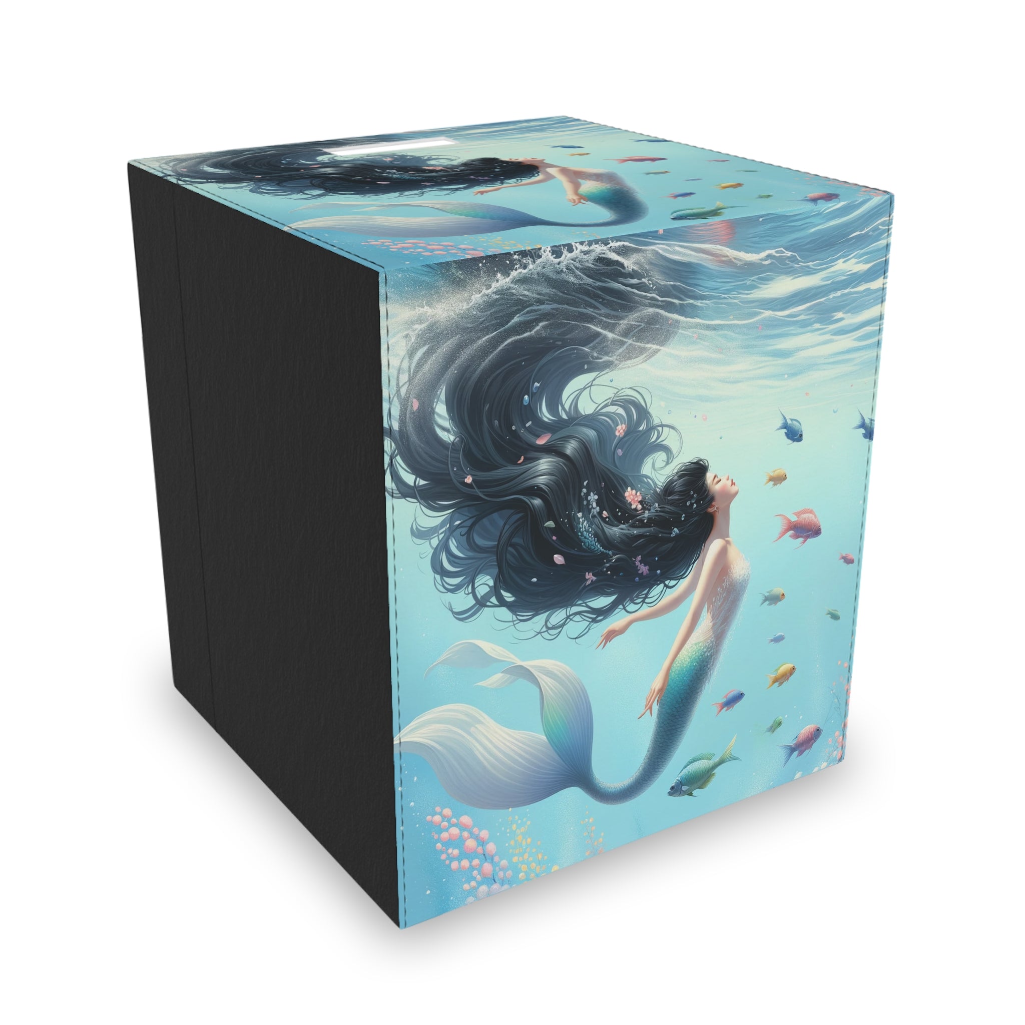 Mermaid with black hair - Storage Box