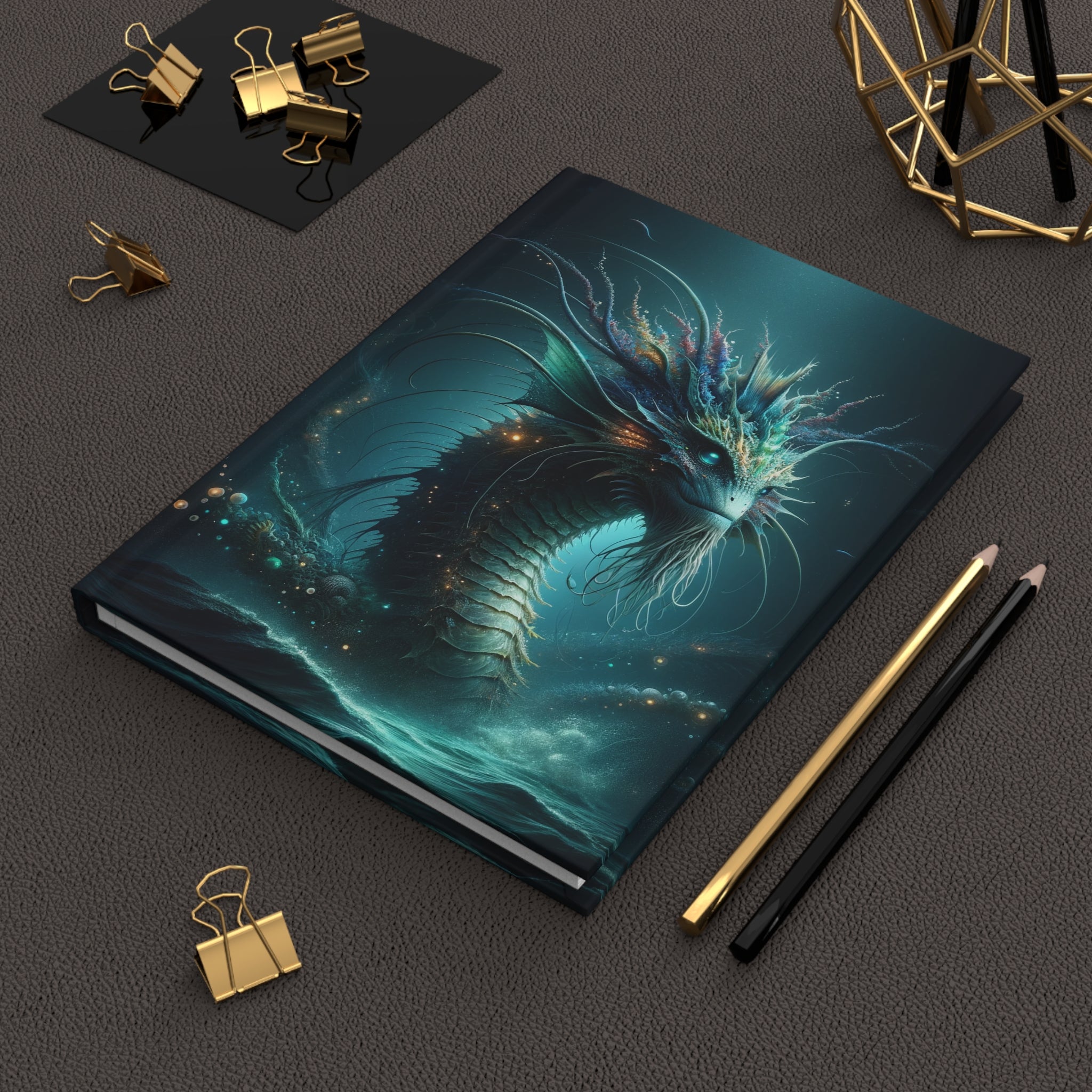 Sea monster - Hardcover Notebook