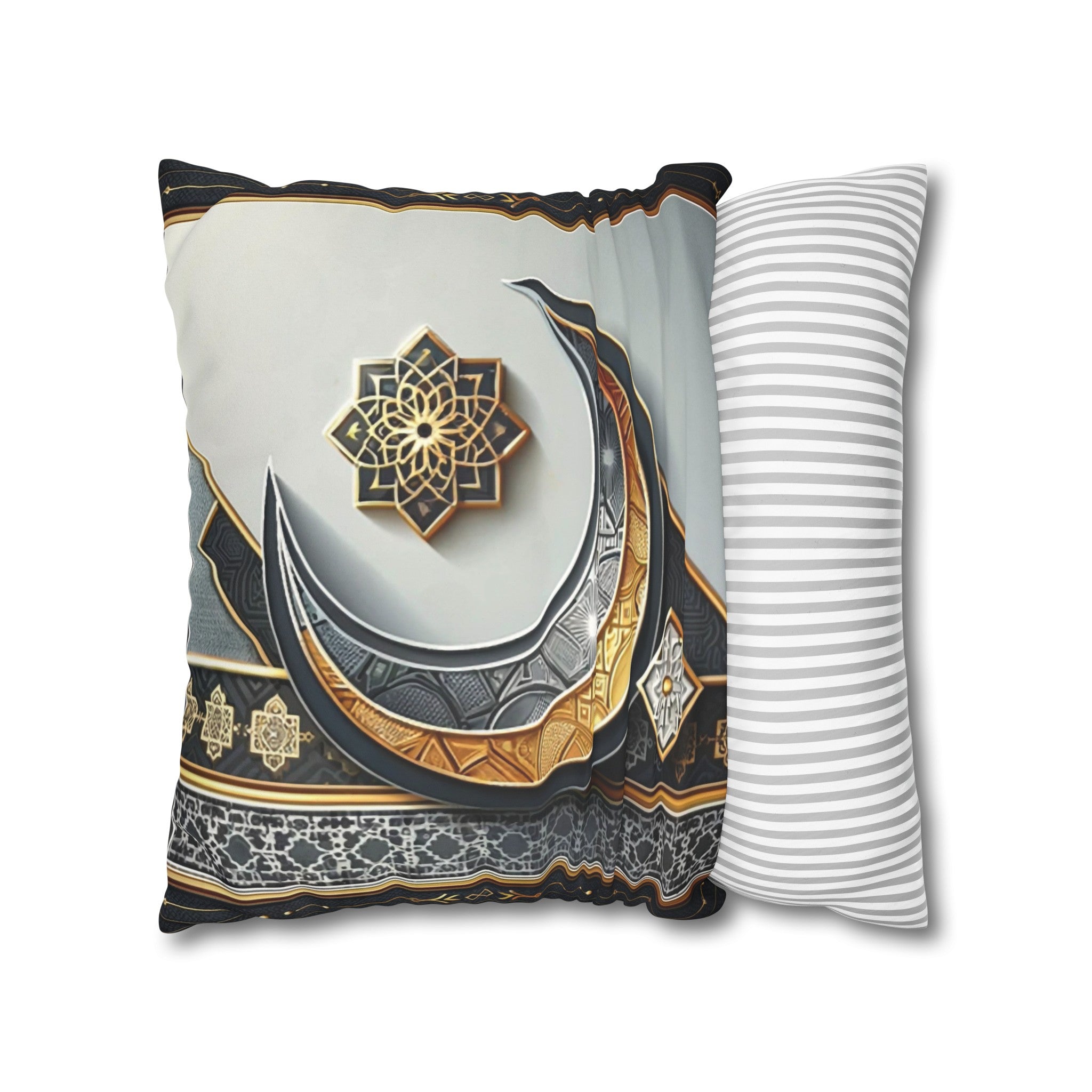 Islamic Art (8) - Suede Square Pillowcase