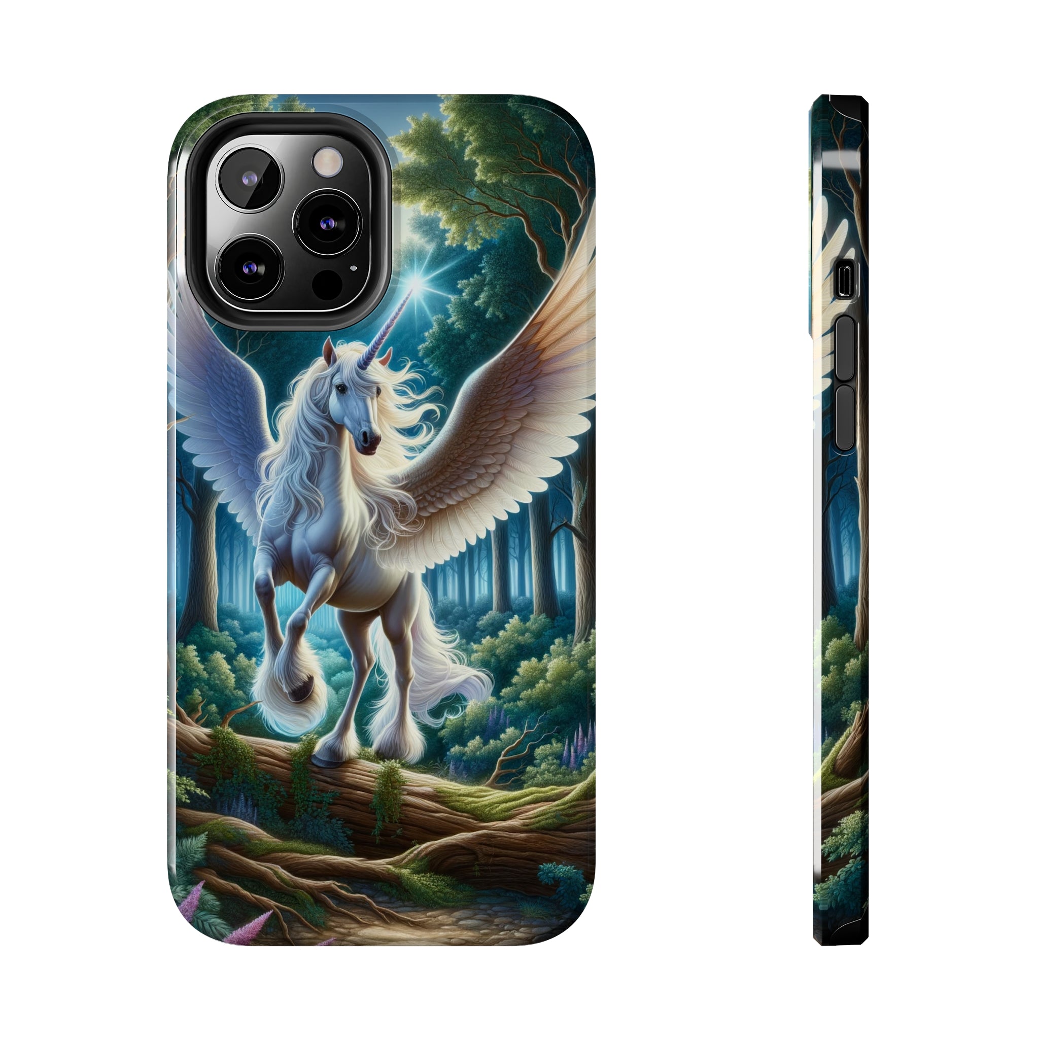 Landing Unicorn - Tough Phone Case