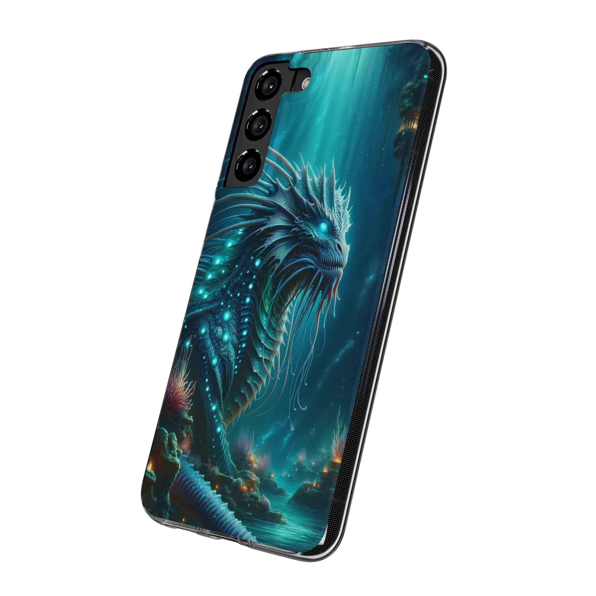 Sea monster - Soft Phone Case