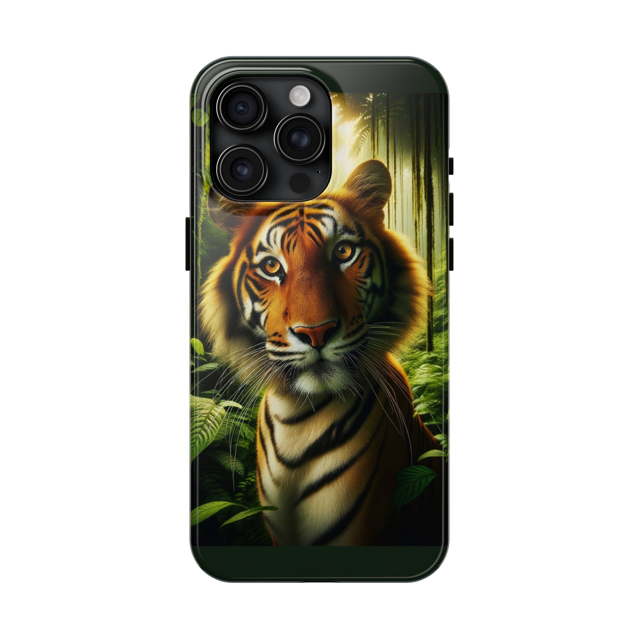 Curious Tiger - Tough Phone Case