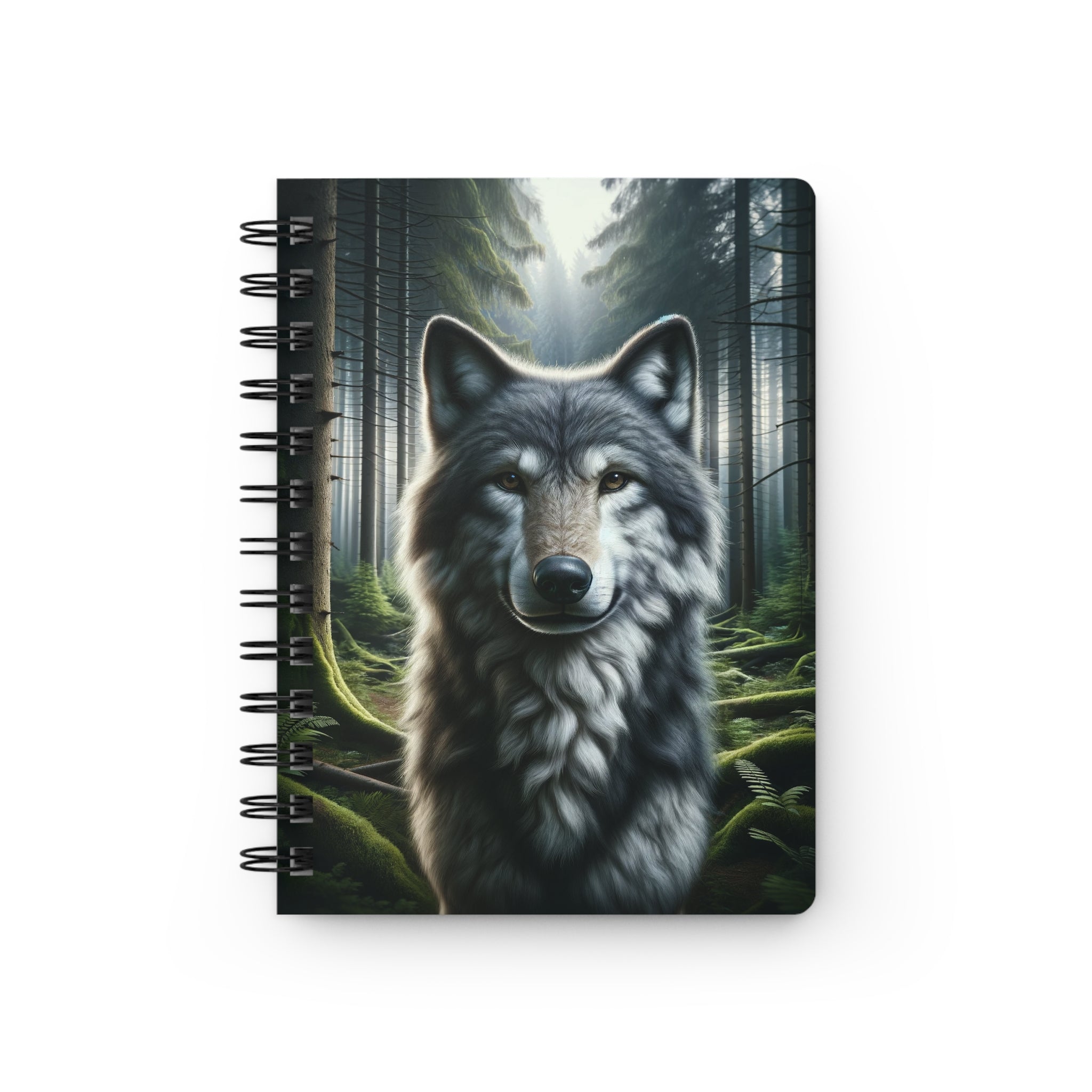 A wolf - Spiral Notebook