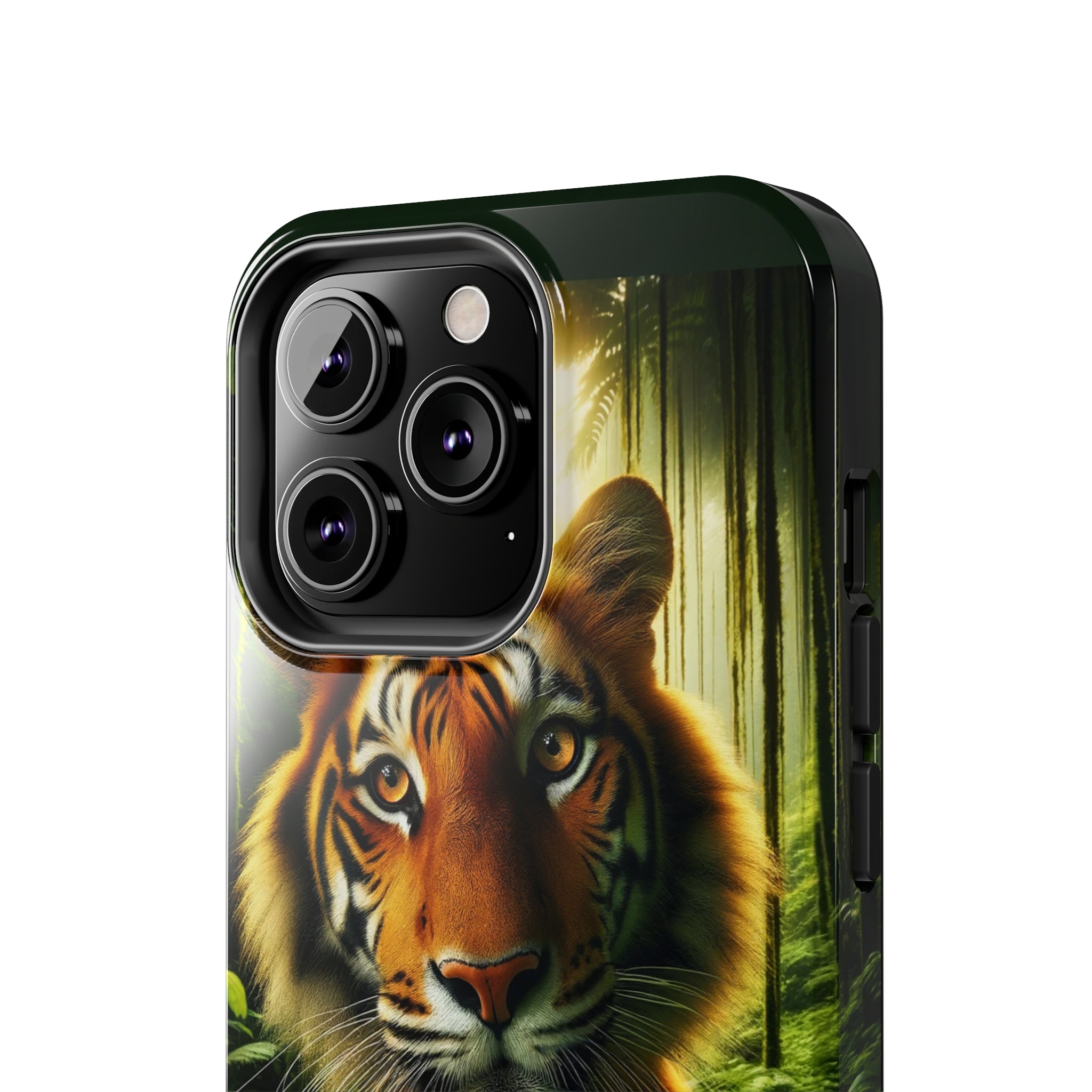 Curious Tiger - Tough Phone Case