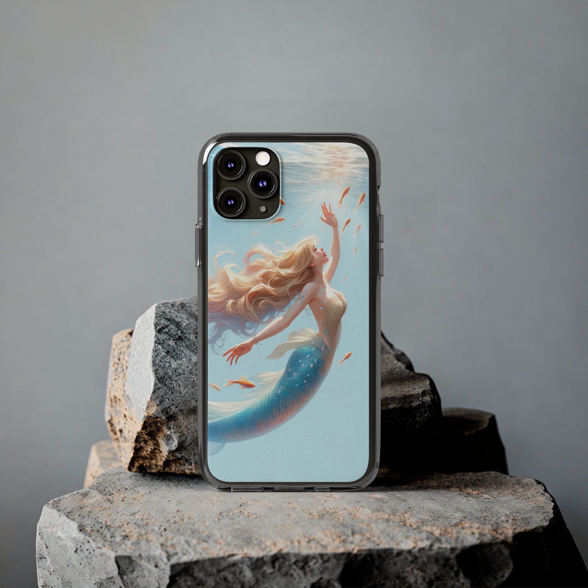 Blond Mermaid - Soft Phone Case