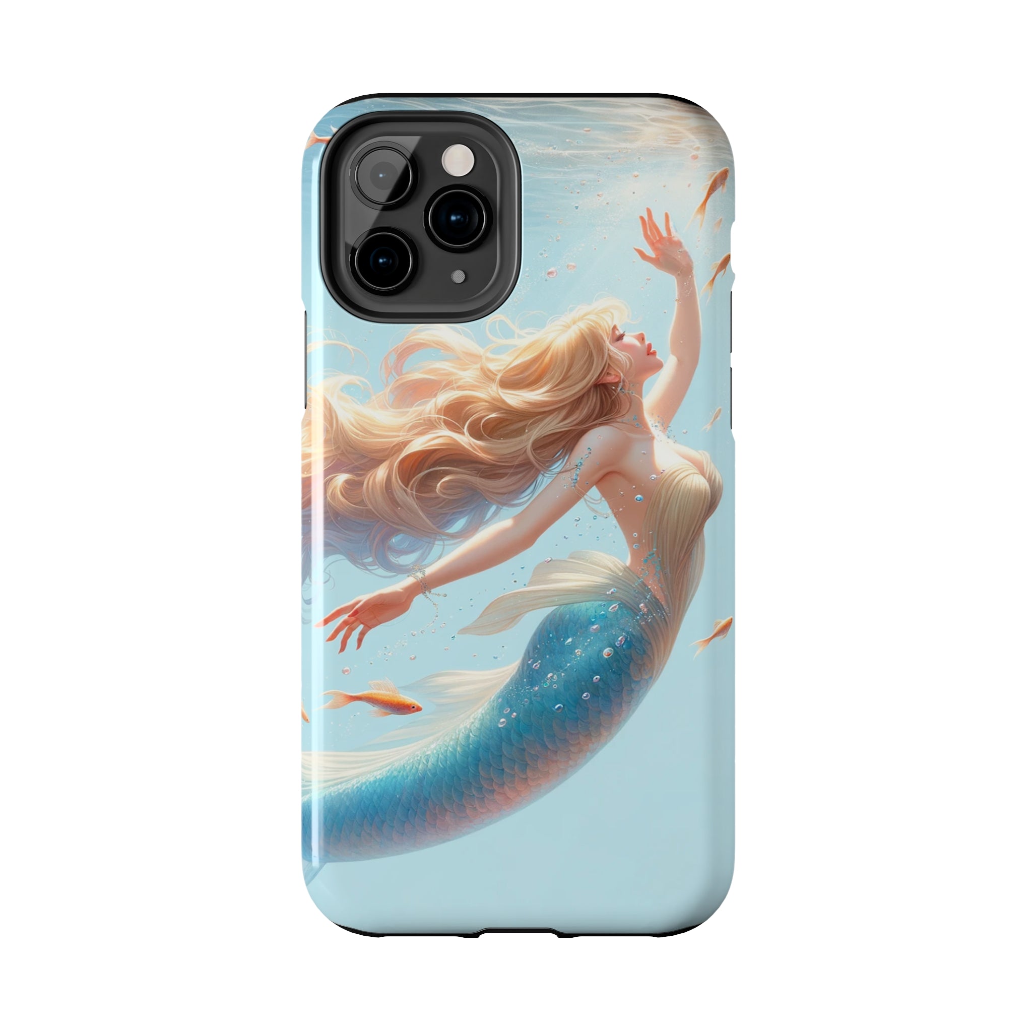 Blond mermaid - Tough Phone Case