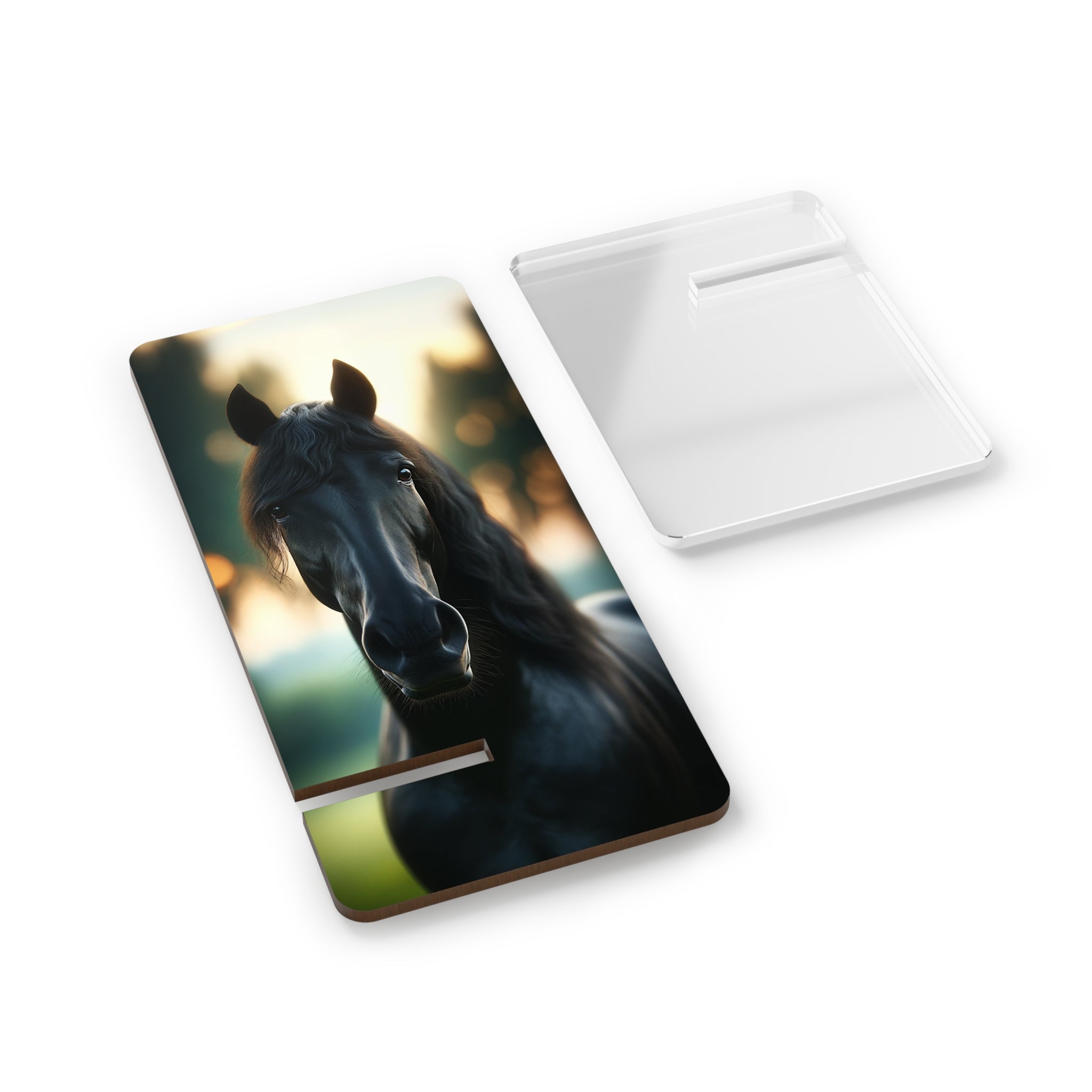 Black horse - Smartphone Stand