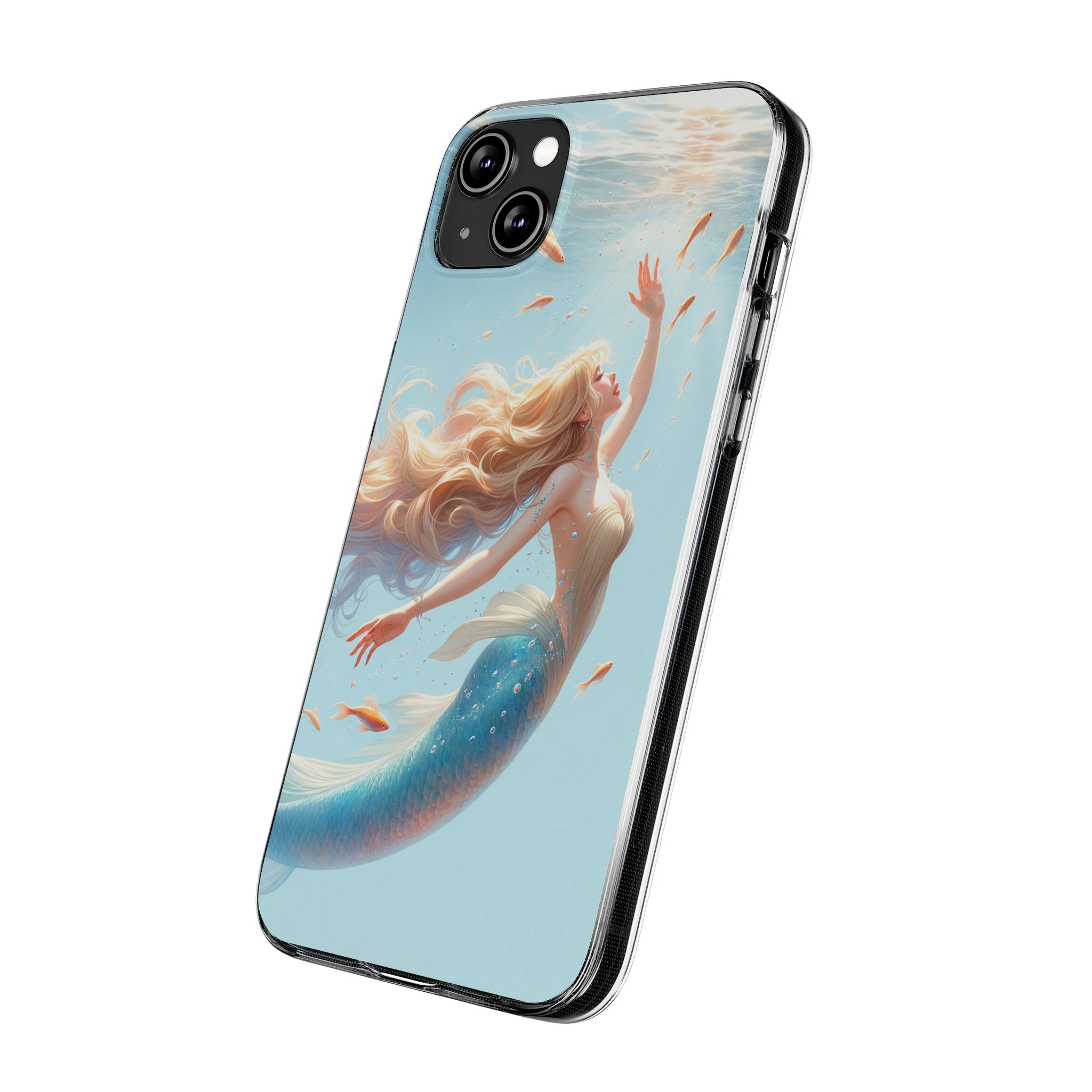 Blond Mermaid - Soft Phone Case