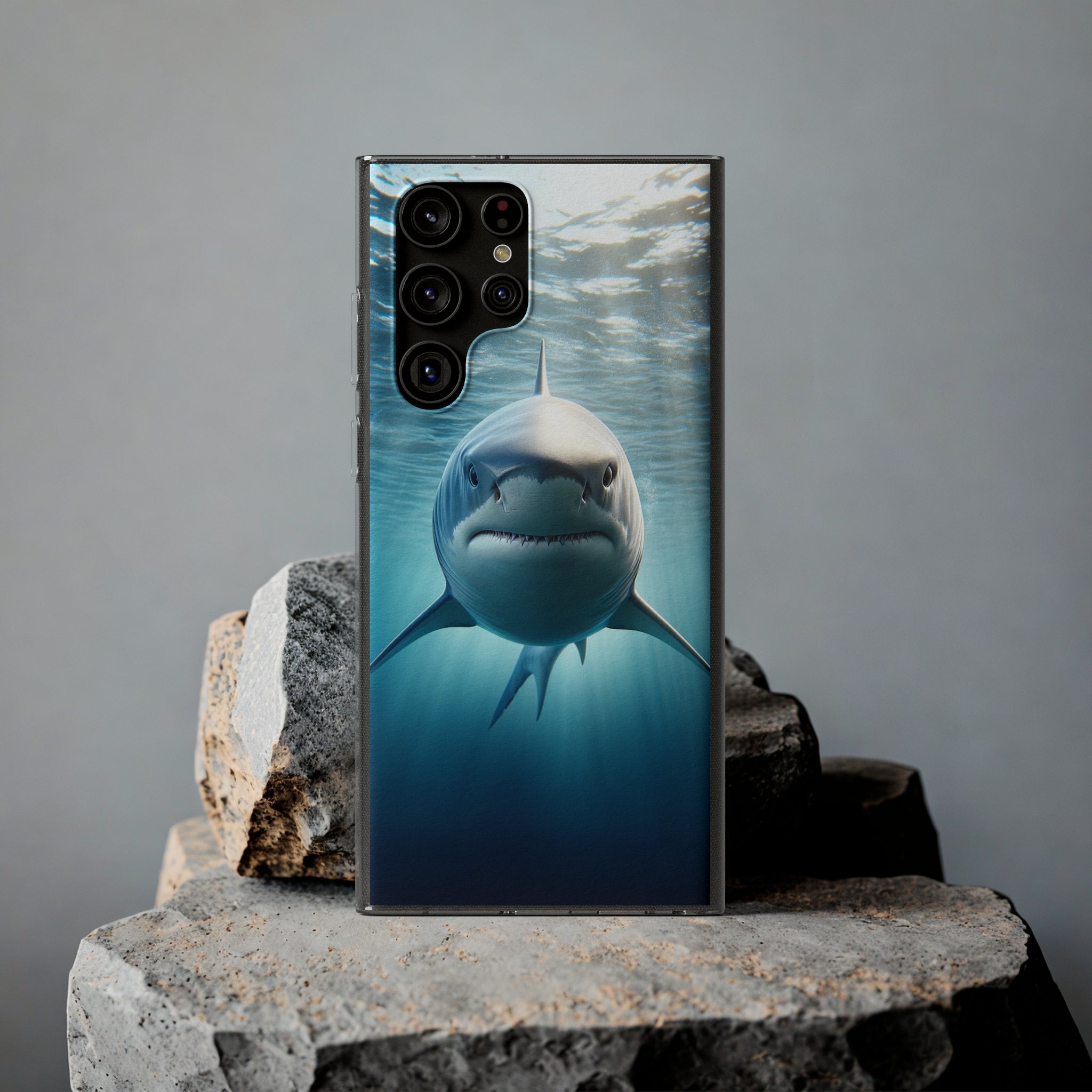 Curious Shark - Soft Phone Case