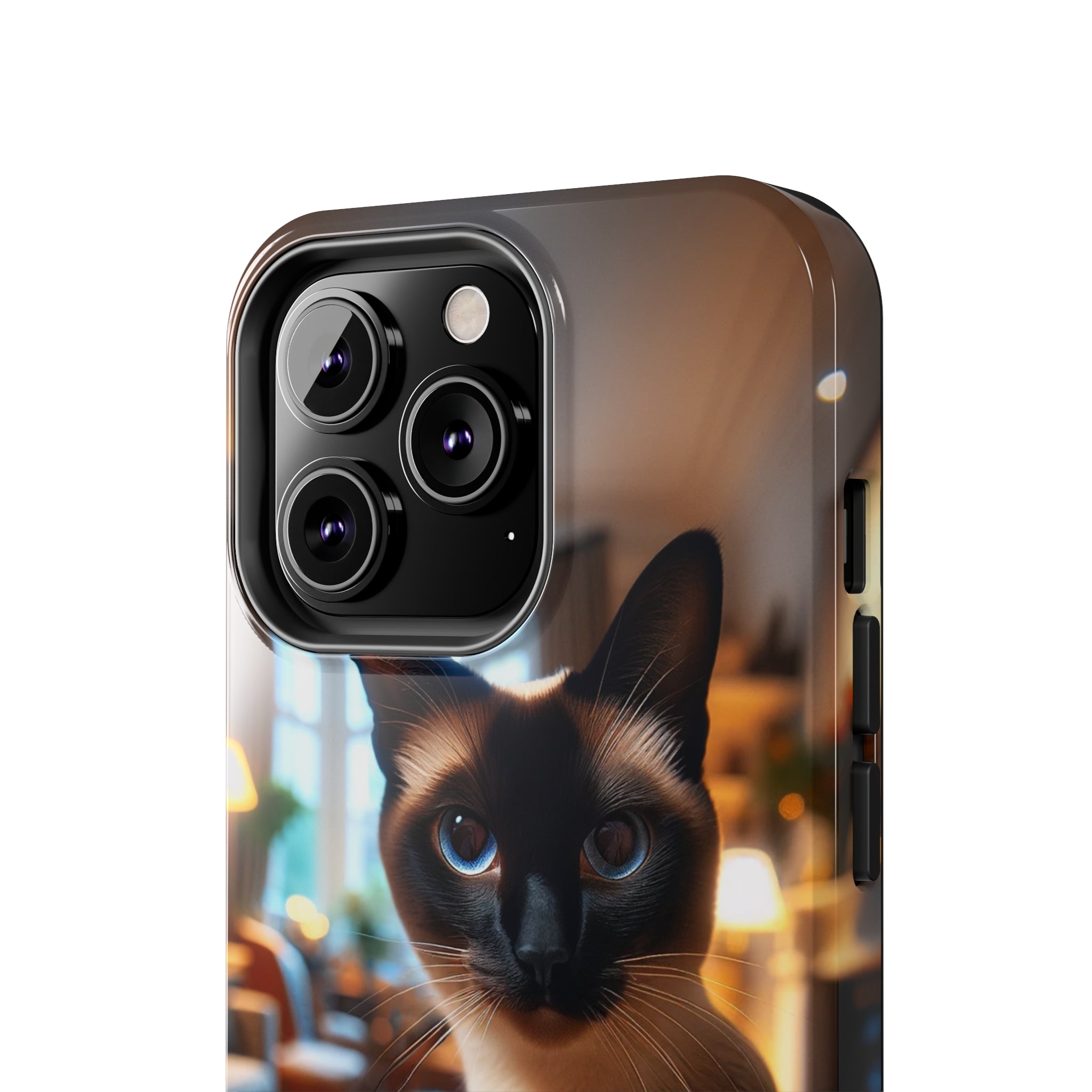 Curious cat - Tough Phone Case