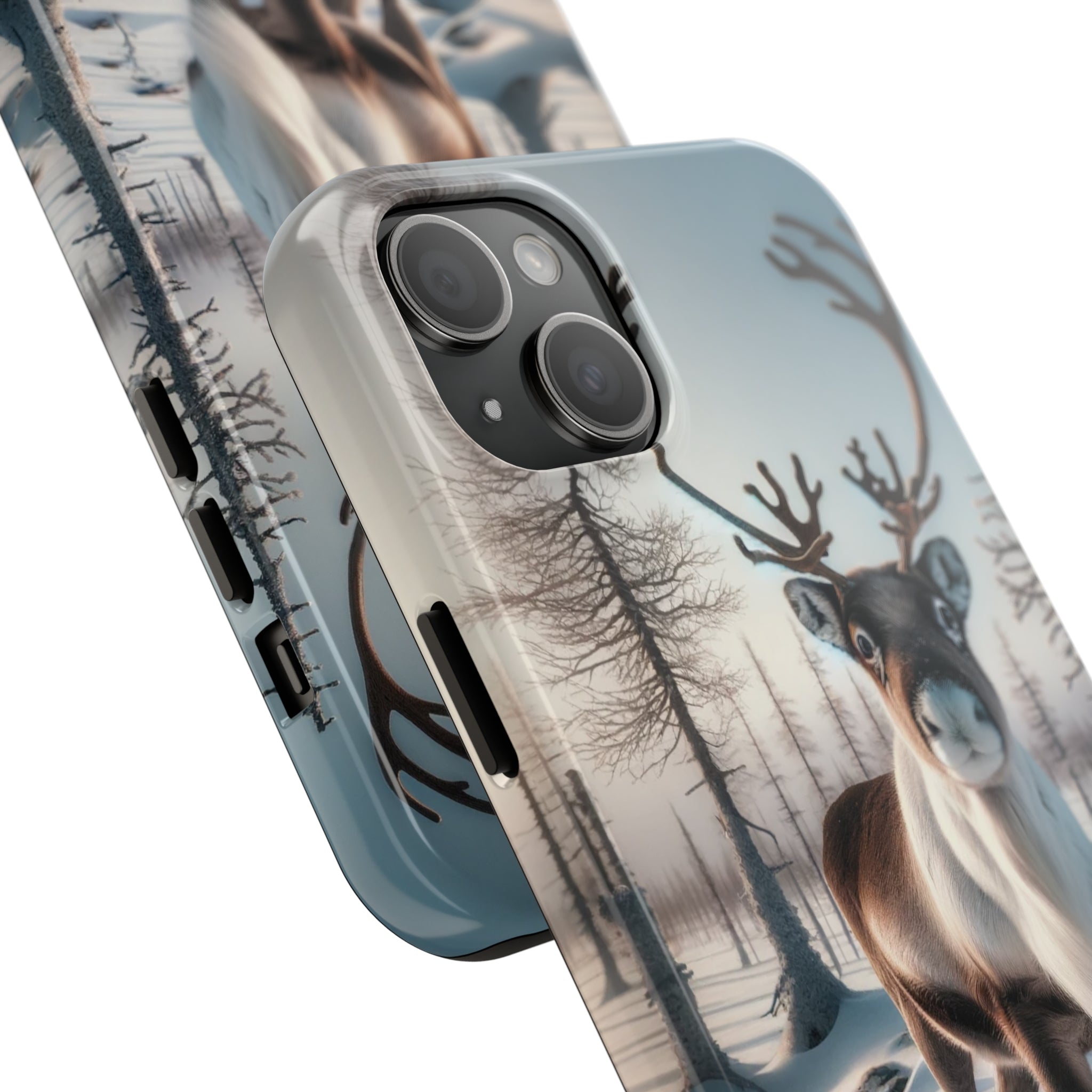 Curious reindeer - Tough Phone Case