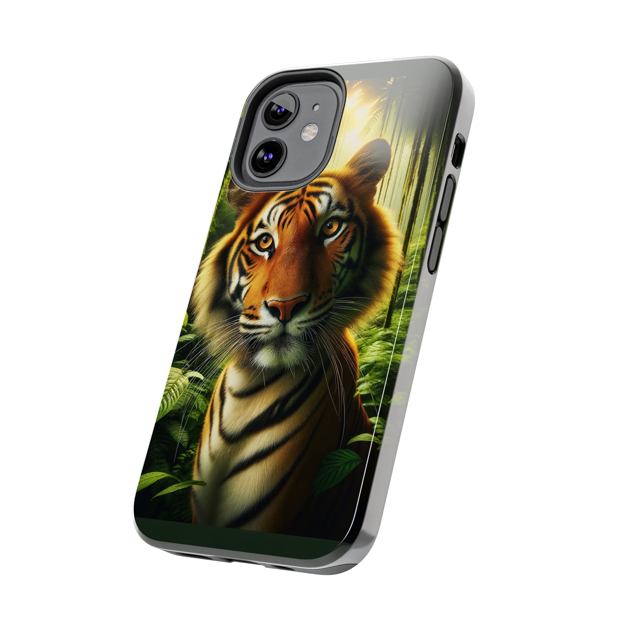 Curious Tiger - Tough Phone Case