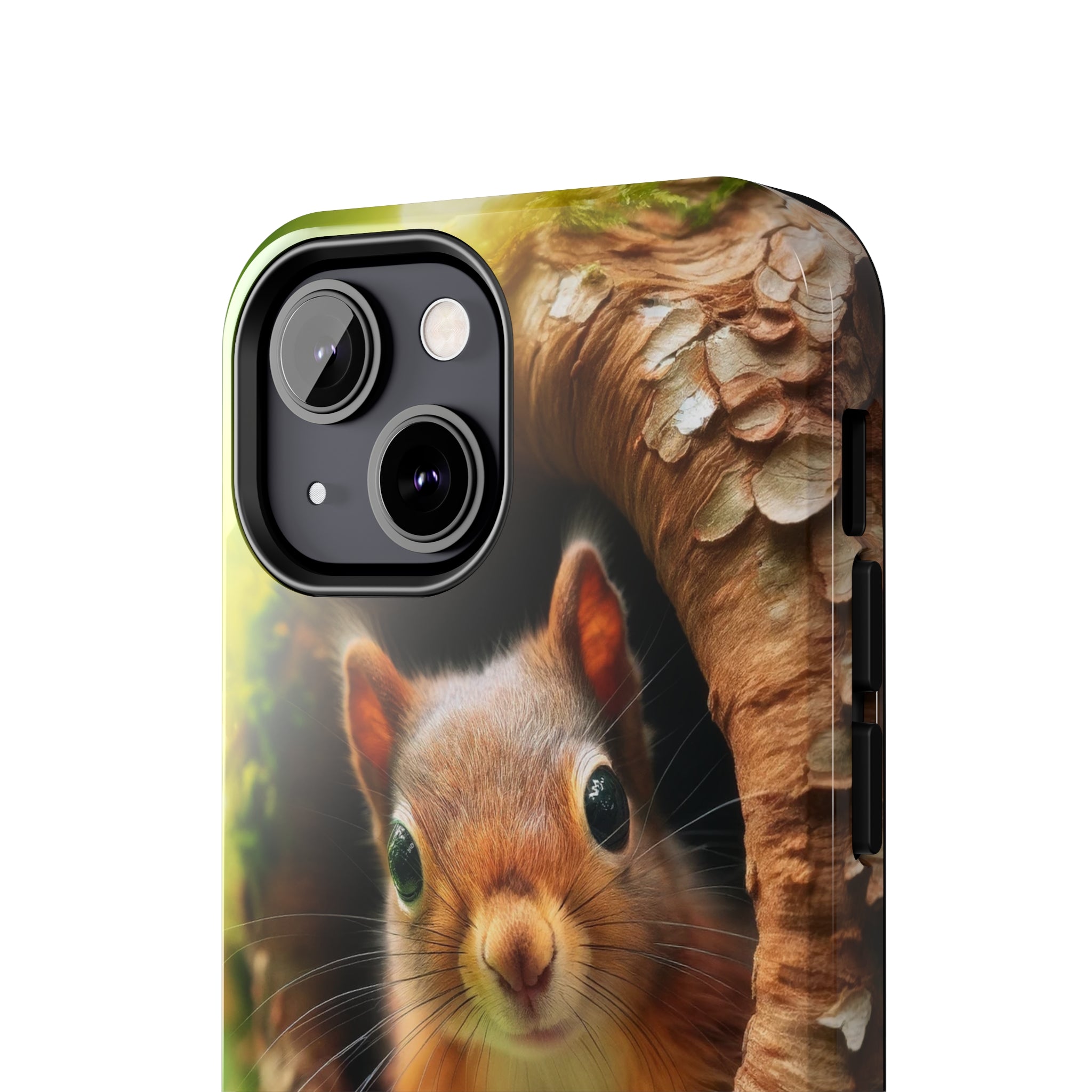 Squirrel in a tree - Tough Phone Case