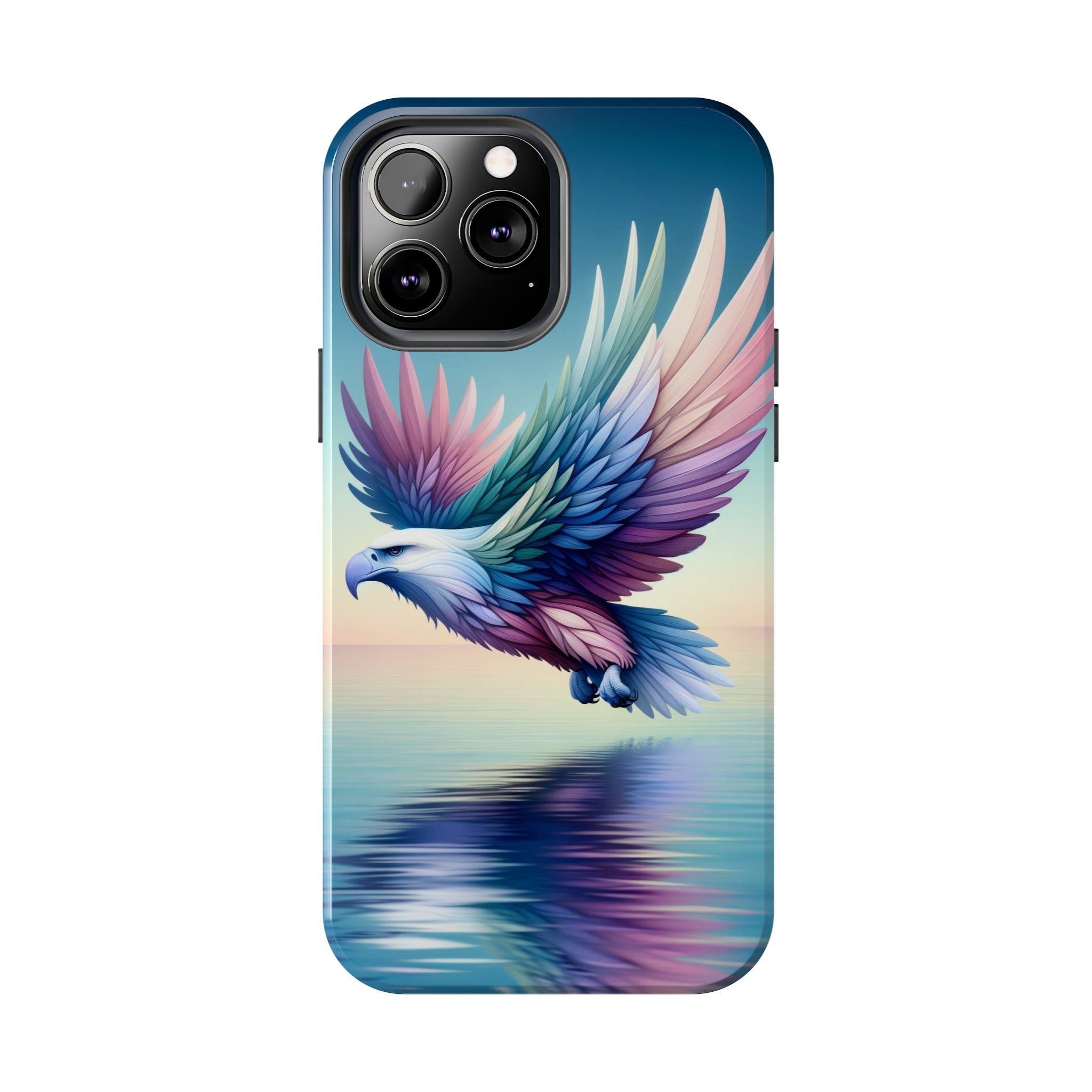 Eagle with colourful feathers - Tough Phone Case