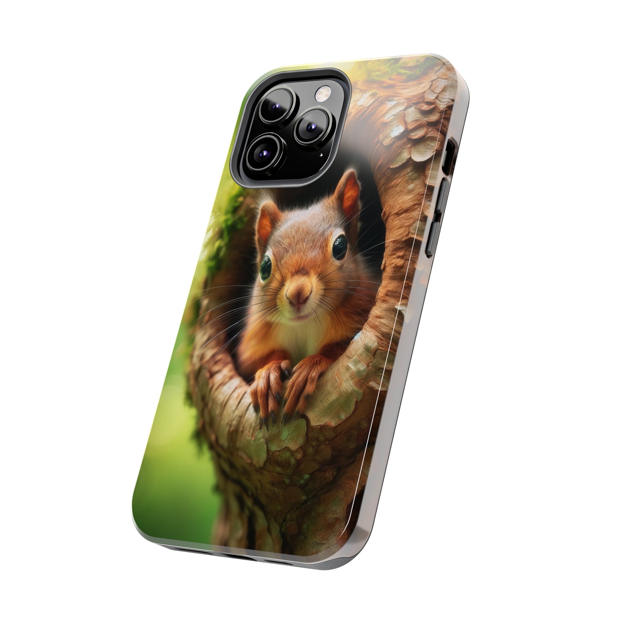 Squirrel in a tree - Tough Phone Case