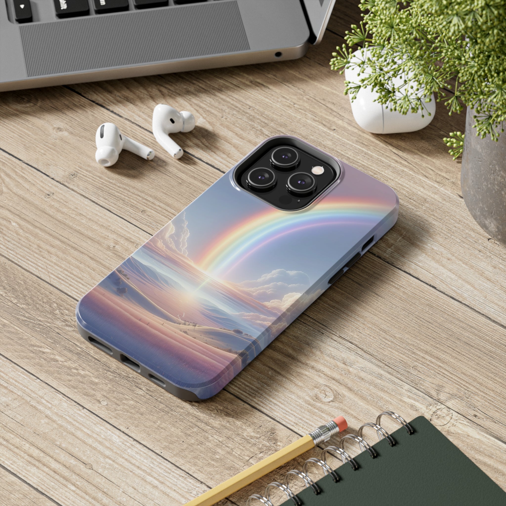 Half rainbow - Tough Phone Case