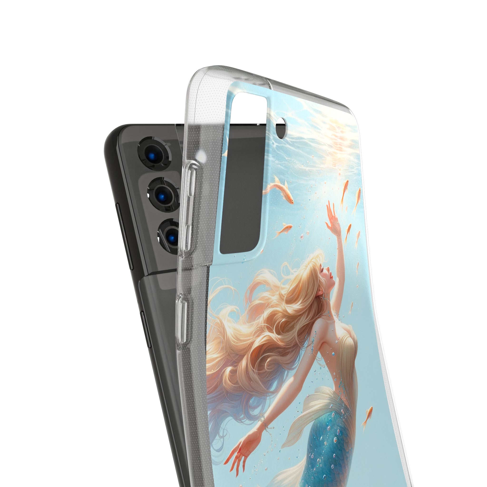 Blond Mermaid - Soft Phone Case