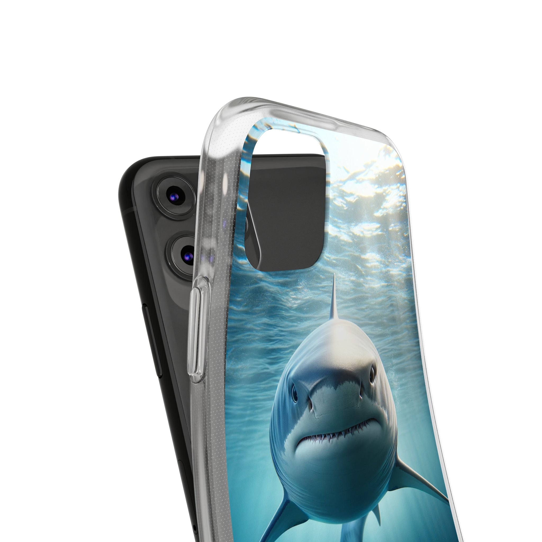 Curious Shark - Soft Phone Case