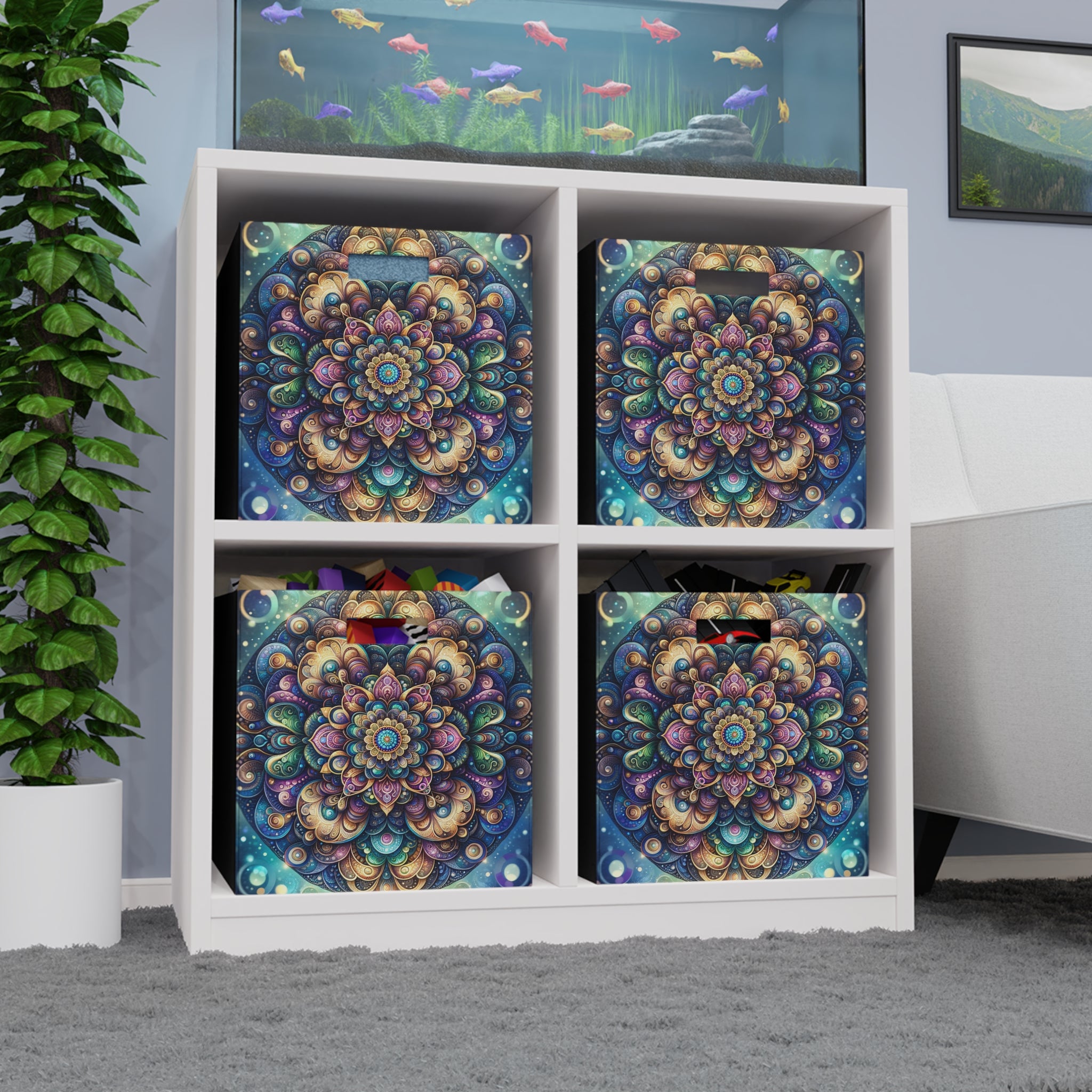 Multi-colour Mandala - Storage Box